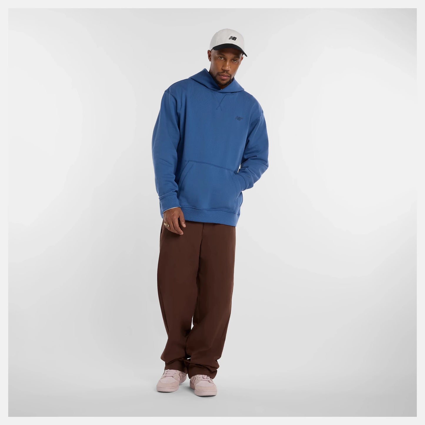 New Balance Numeric French Terry Hoodie, magic blue - Tiki Room Skateboards - 6