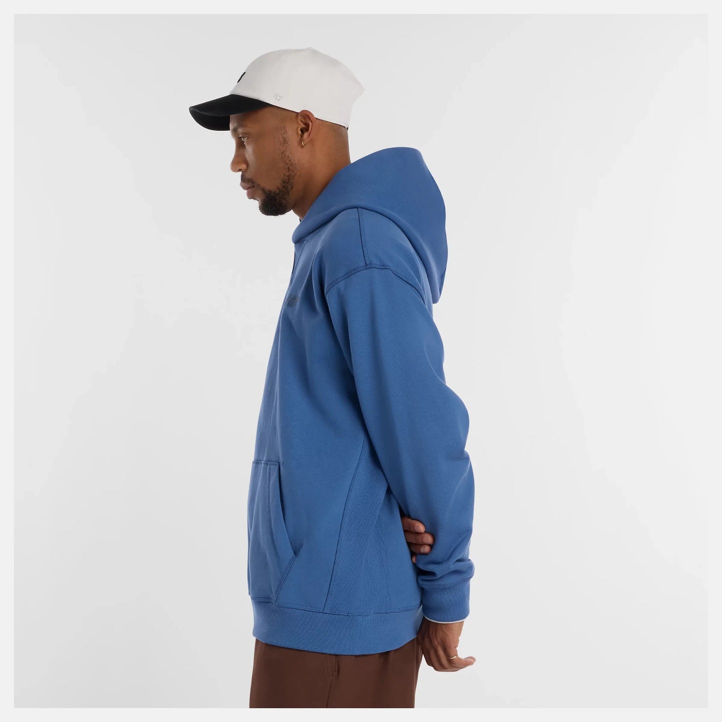 New Balance Numeric French Terry Hoodie, magic blue - Tiki Room Skateboards - 7