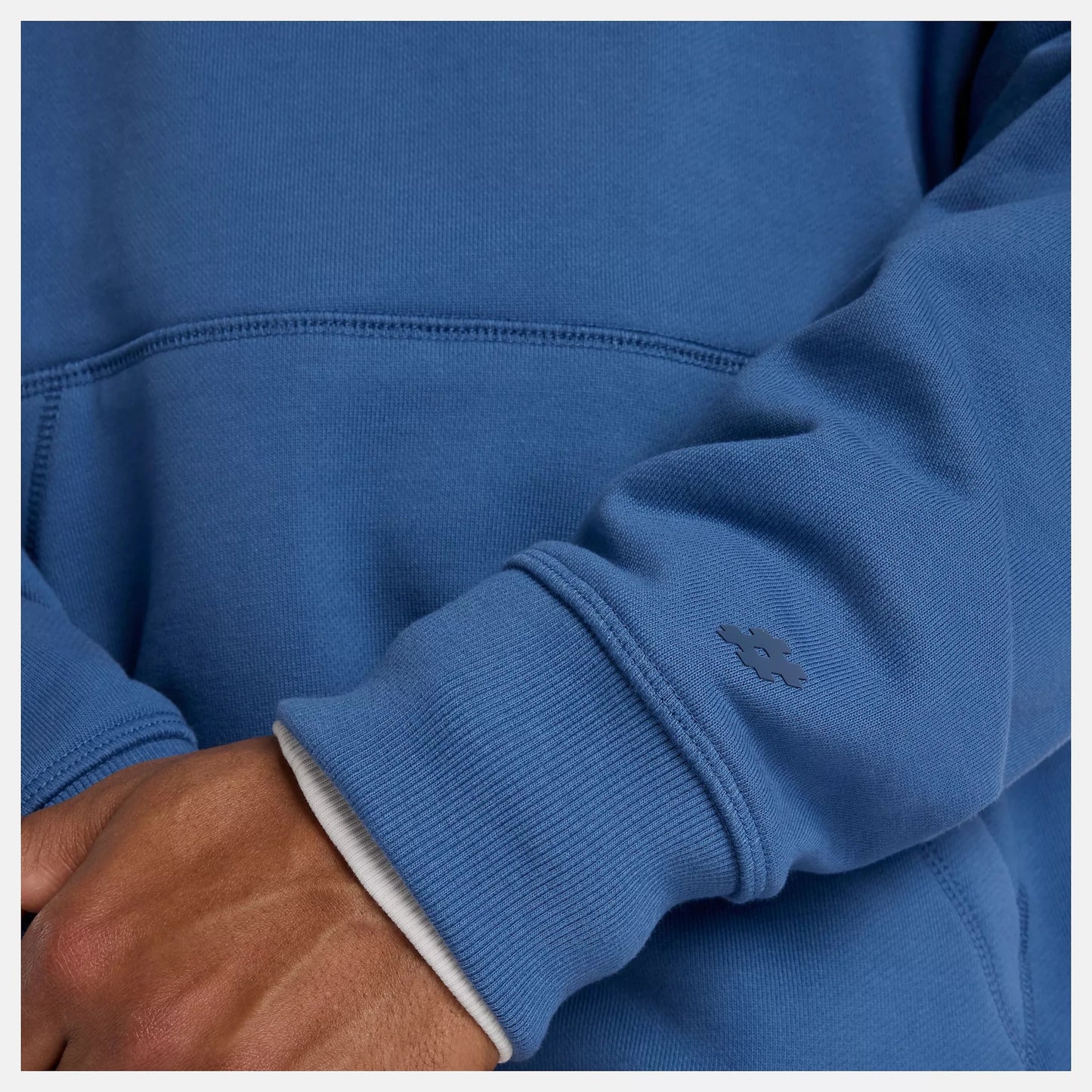 New Balance Numeric French Terry Hoodie, magic blue - Tiki Room Skateboards - 4