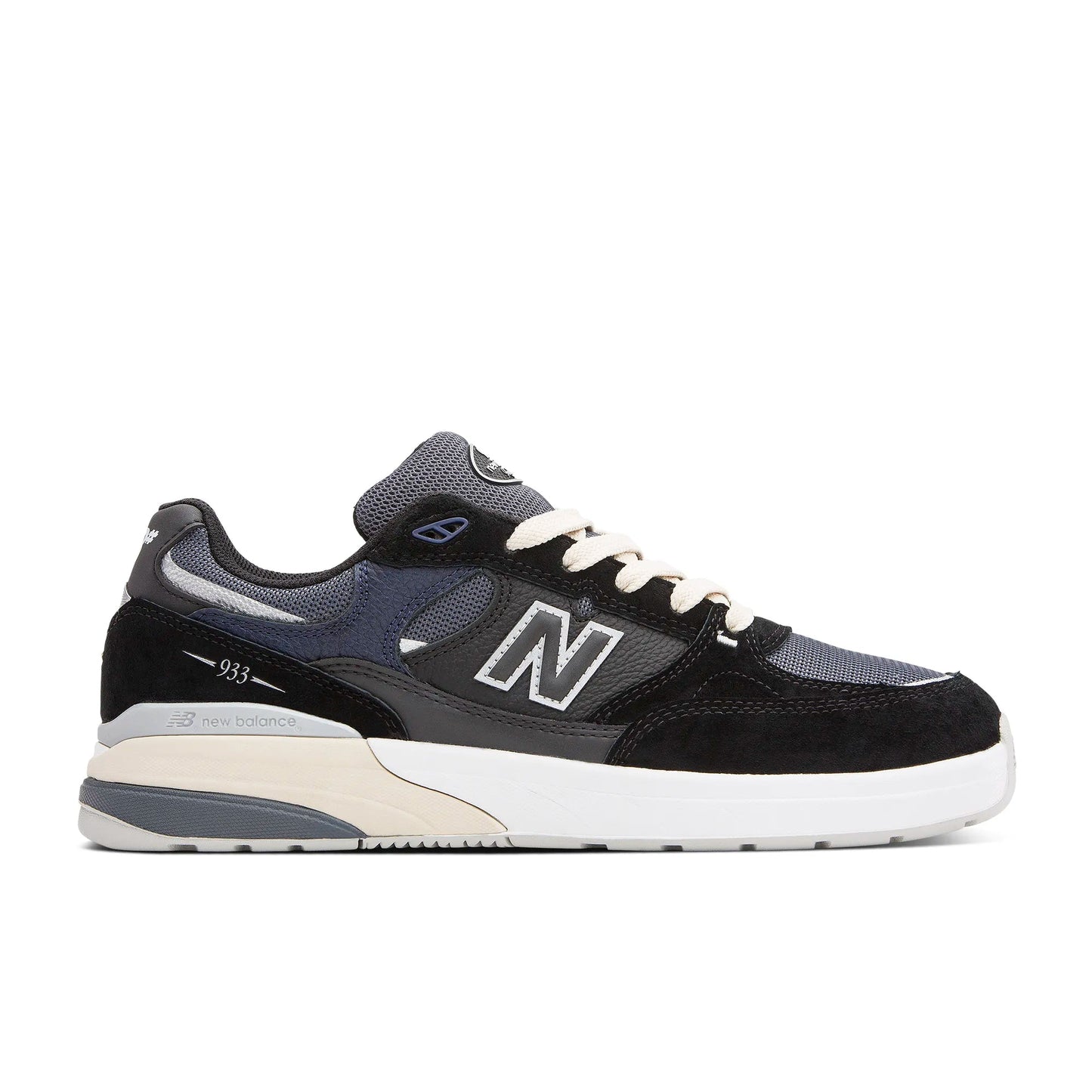 New Balance Numeric Reynolds 933, black / navy - Tiki Room Skateboards - 1
