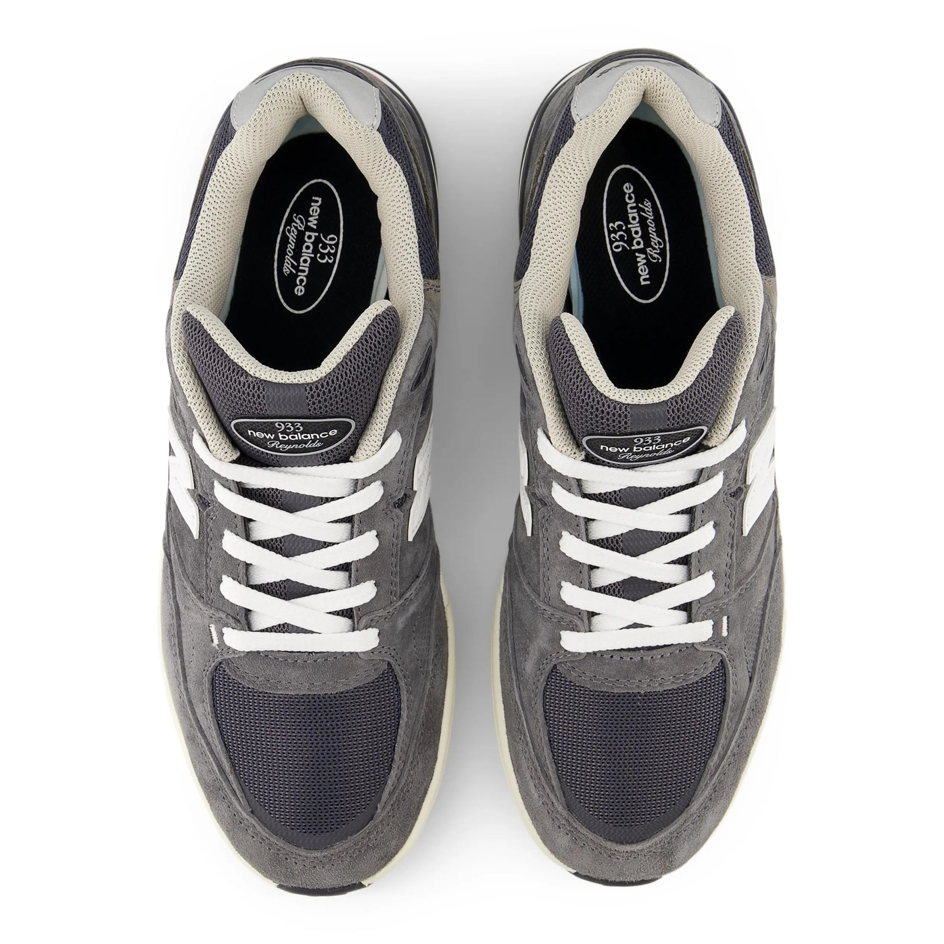 New Balance Numeric Reynolds 933 Grey days, dark grey/white - Tiki Room Skateboards - 4