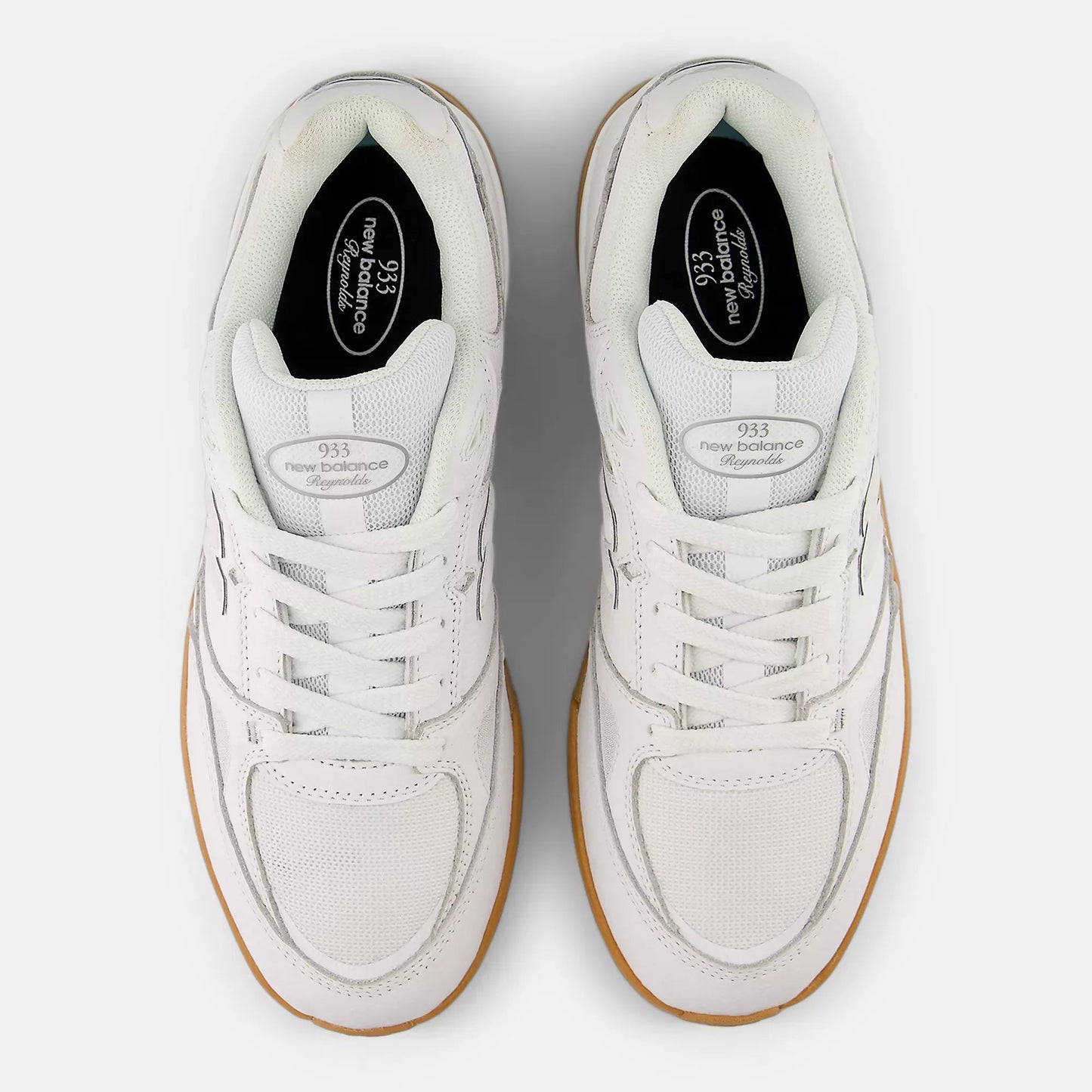 New Balance Numeric Reynolds 933, white/gum - Tiki Room Skateboards - 5