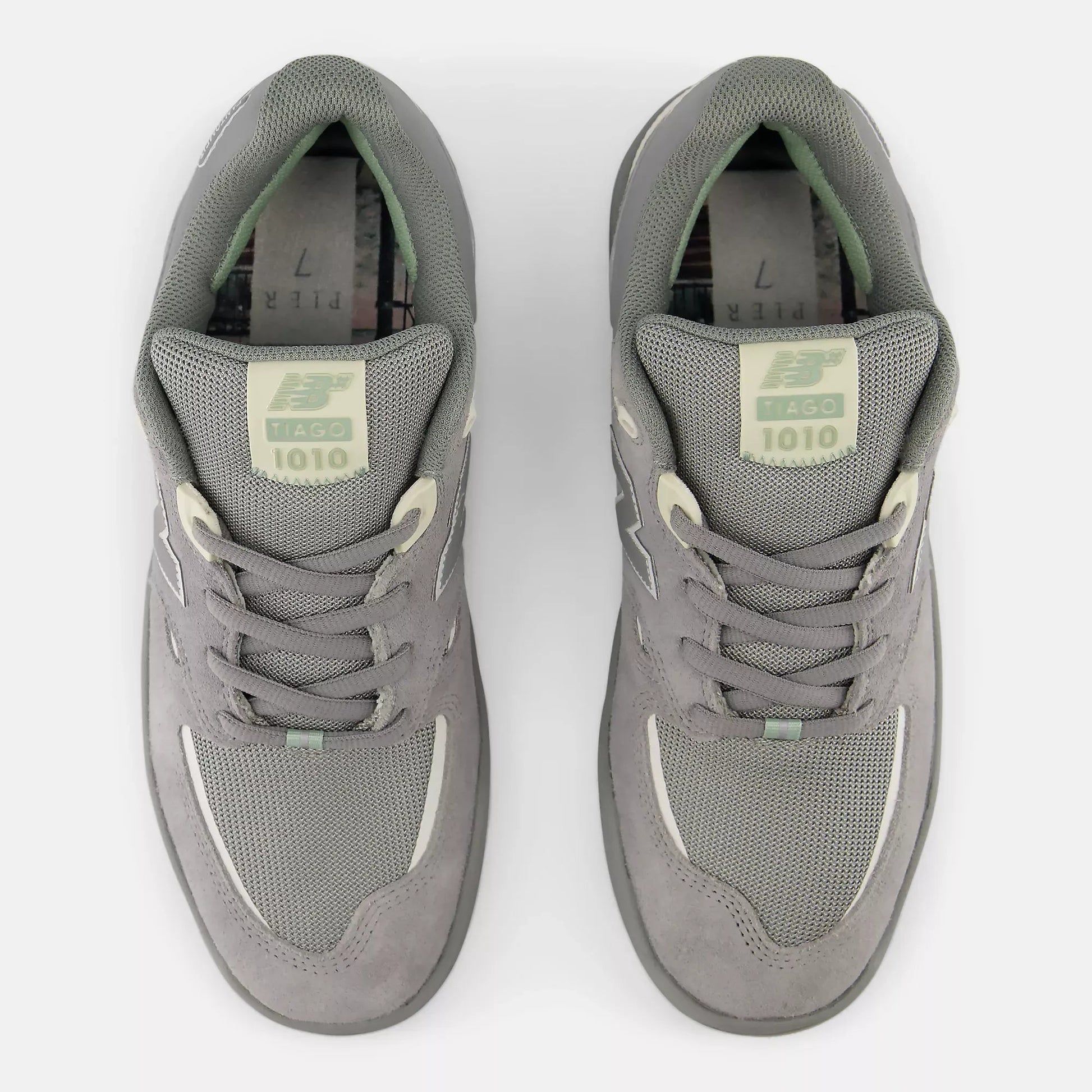 New Balance Numeric Tiago 1010, grey/sea salt - Tiki Room Skateboards - 5