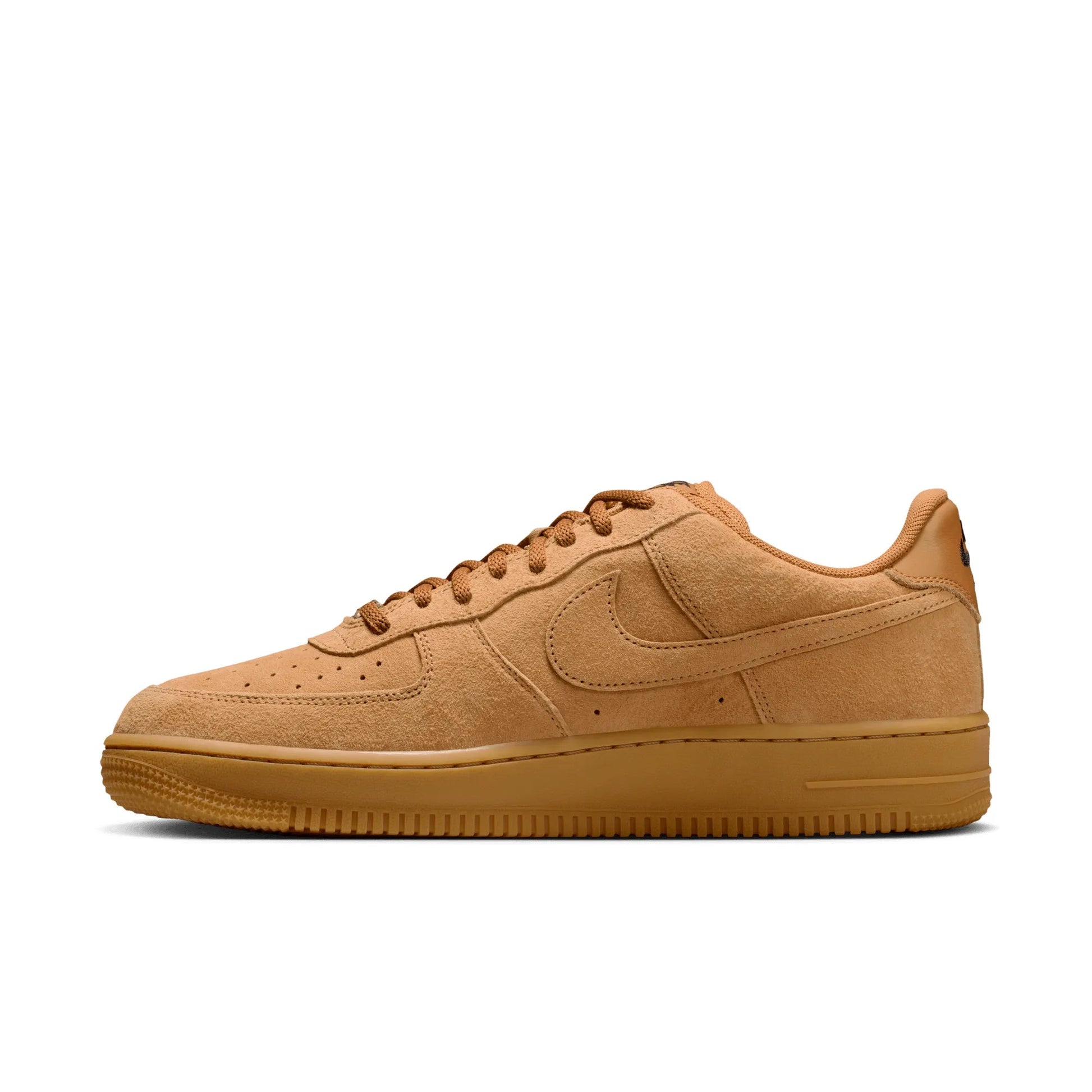 Nike SB Air Force 1, flax/flax - black - gum light brown - Tiki Room Skateboards - 9