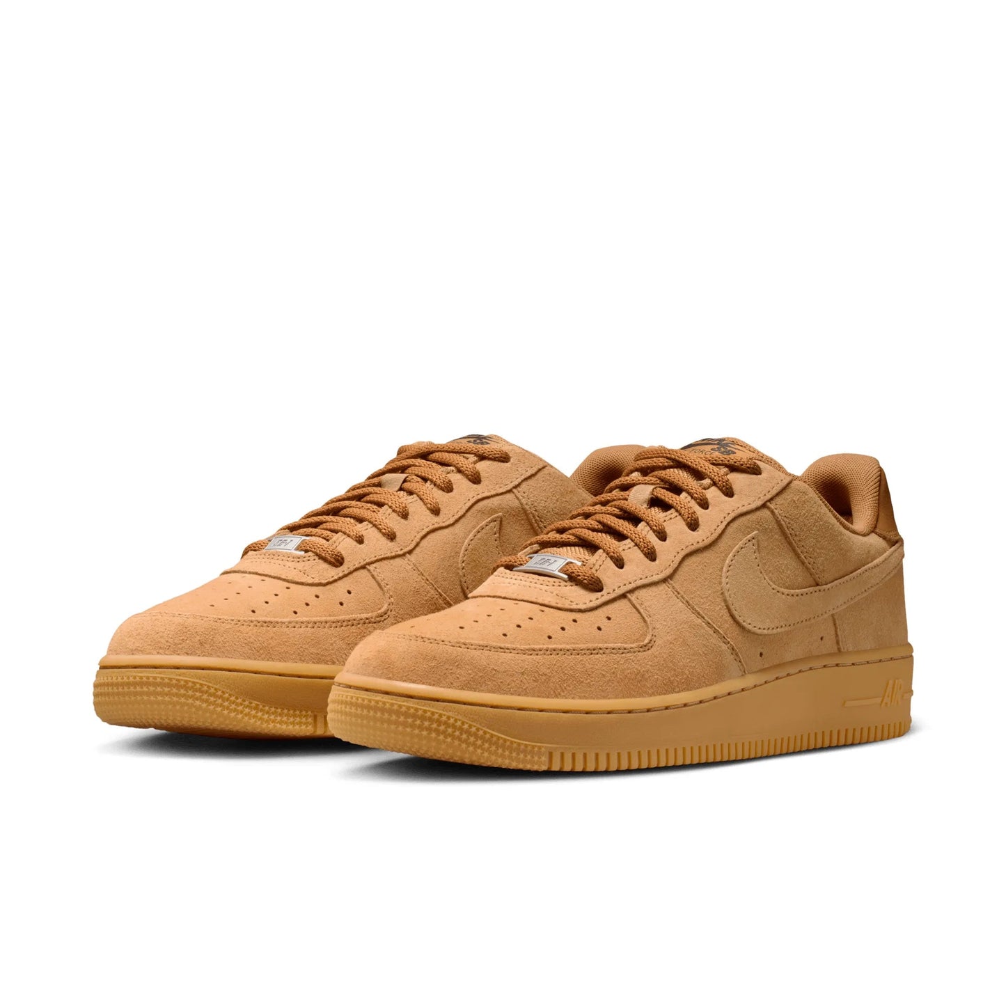 Nike SB Air Force 1, flax/flax - black - gum light brown - Tiki Room Skateboards - 2