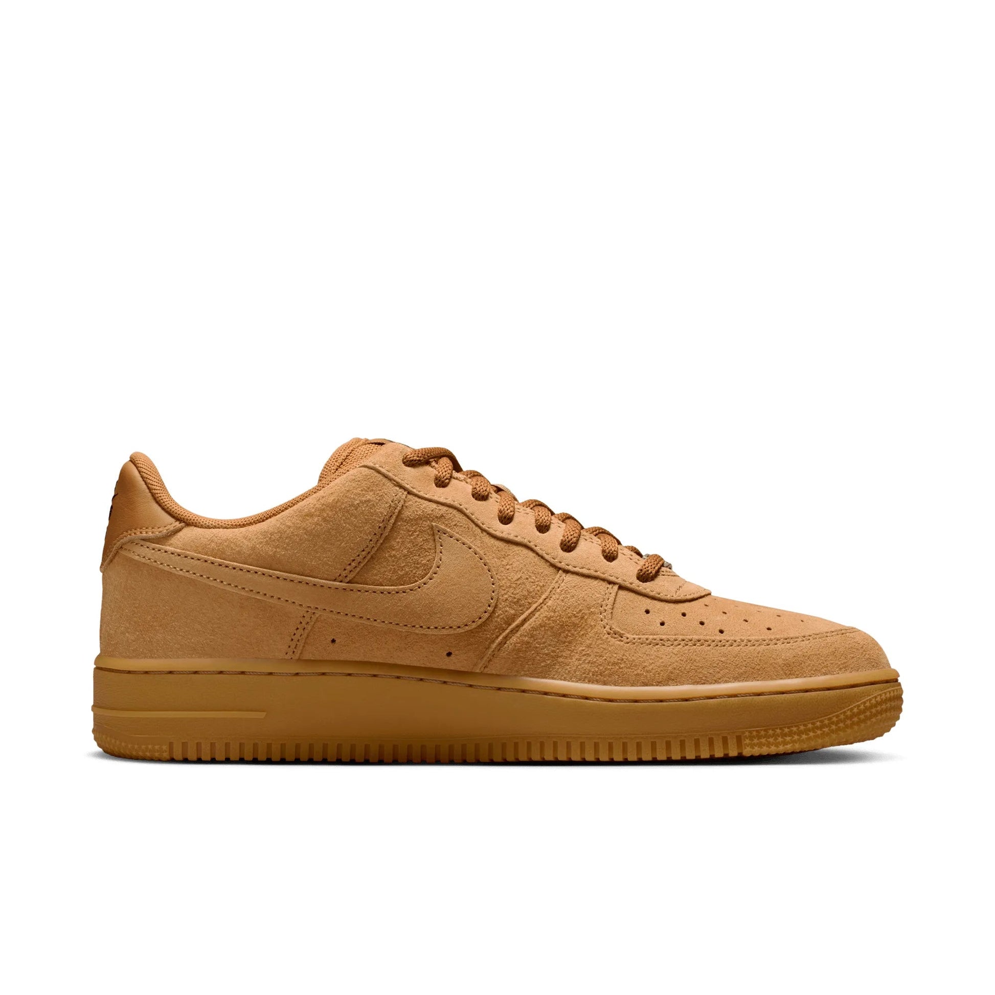 Nike SB Air Force 1, flax/flax - black - gum light brown - Tiki Room Skateboards - 10
