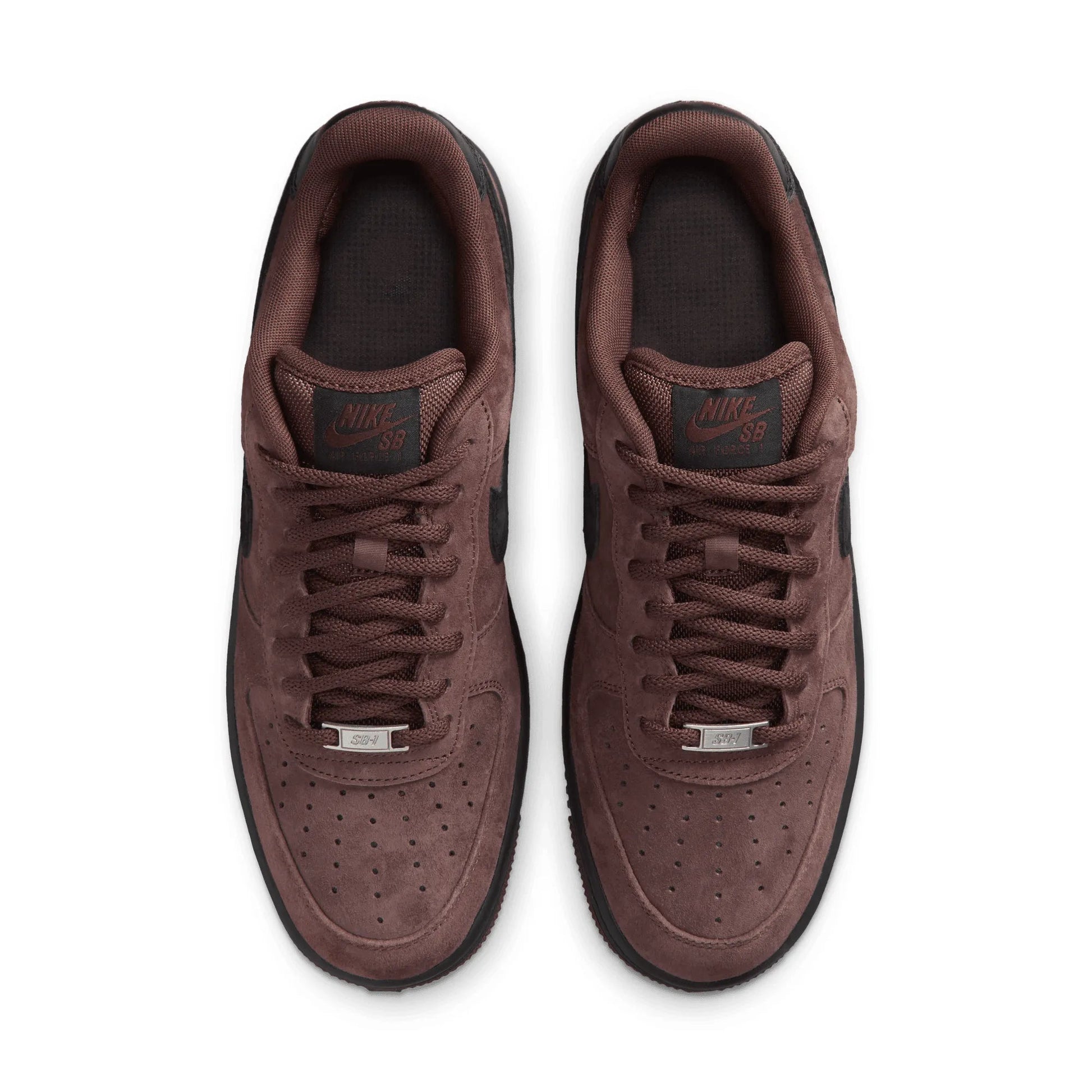 Nike SB Air Force 1, lt chocolate/black-lt chocolate - Tiki Room Skateboards - 5