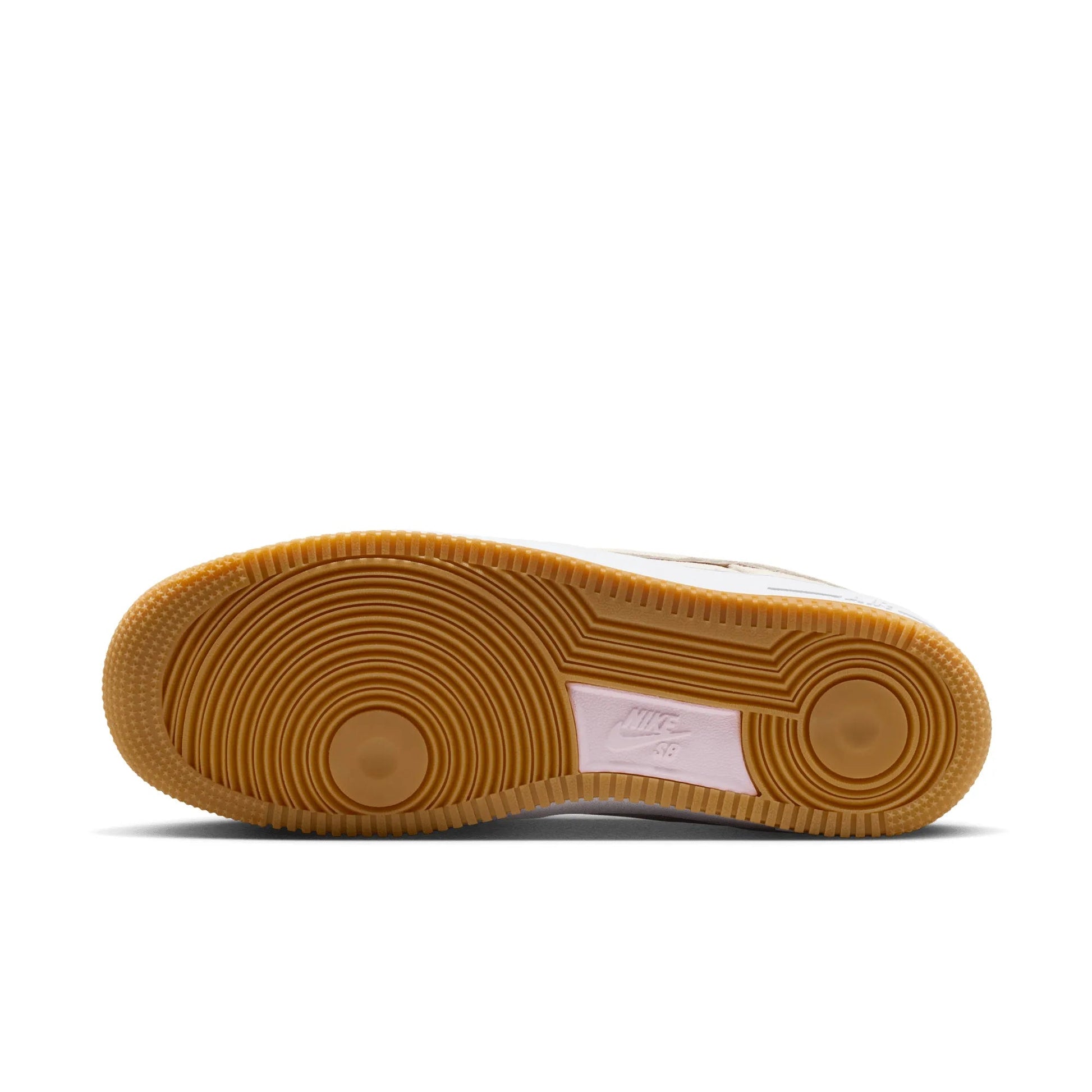 Nike SB Air Force 1, lt orewood brn/lt orewood brn - white - Tiki Room Skateboards - 7