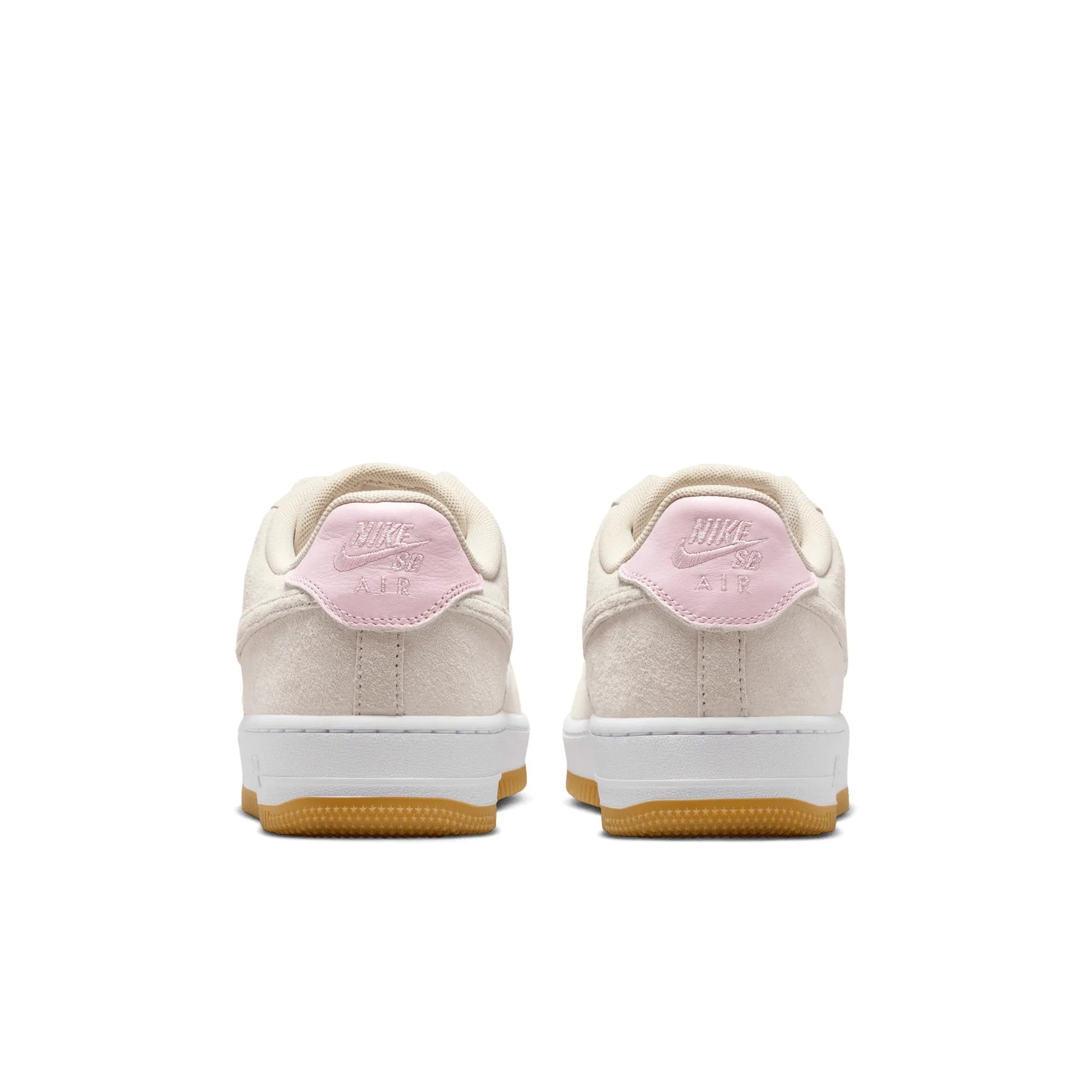 Nike SB Air Force 1, lt orewood brn/lt orewood brn - white - Tiki Room Skateboards - 5