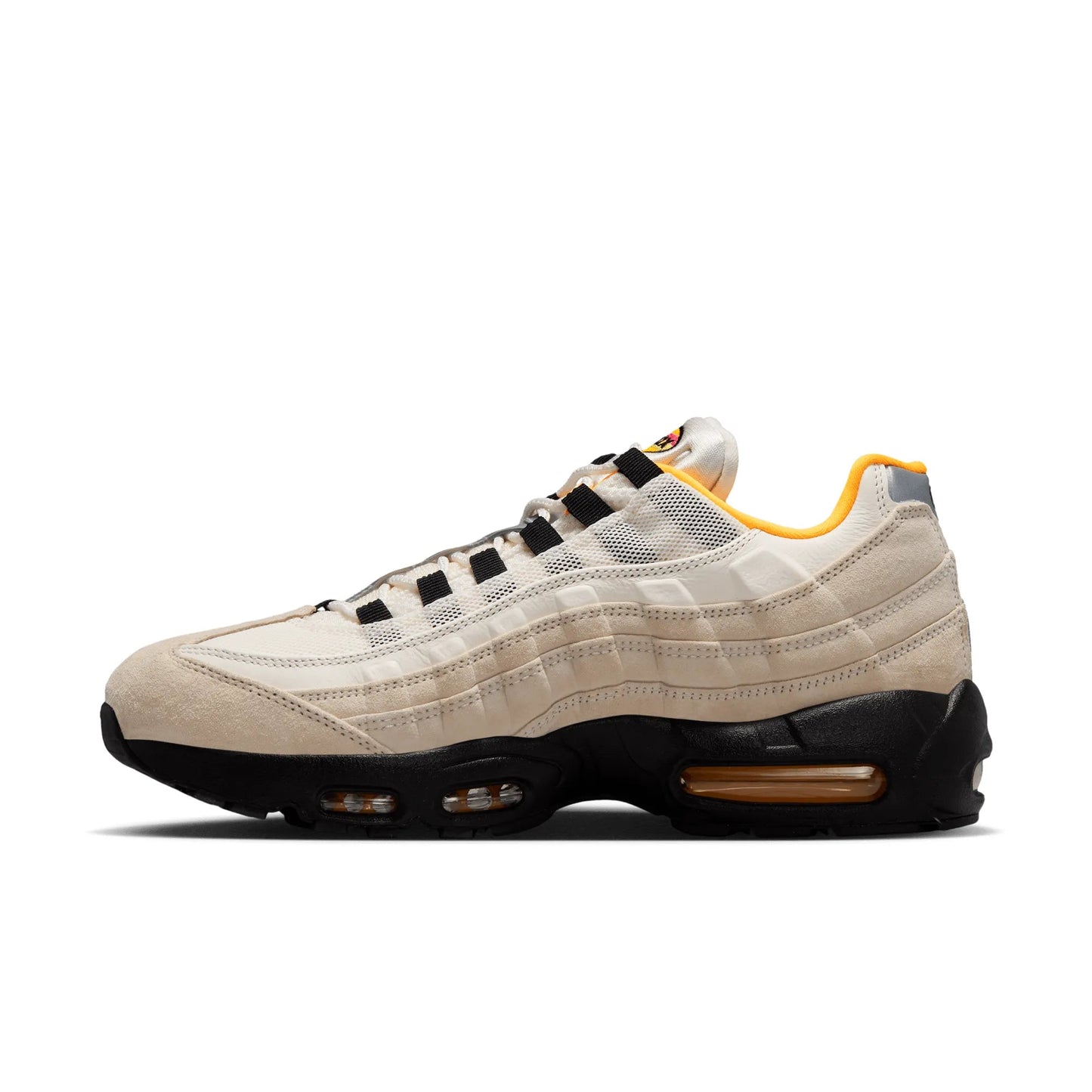 Nike SB Air Max 95, sail/black-laser orange - Tiki Room Skateboards - 9