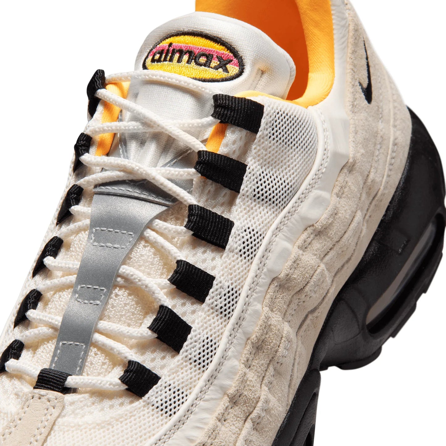 Nike SB Air Max 95, sail/black-laser orange - Tiki Room Skateboards - 2