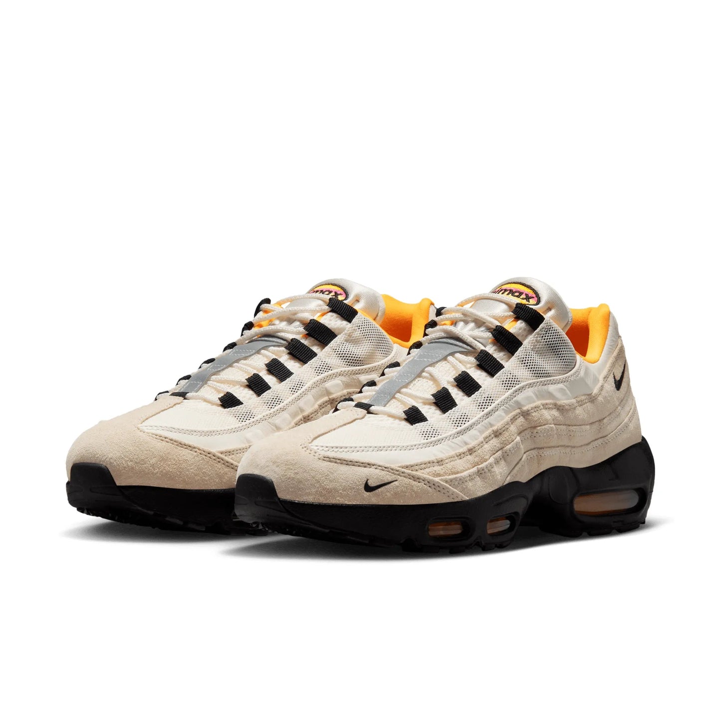 Nike SB Air Max 95, sail/black-laser orange - Tiki Room Skateboards - 4