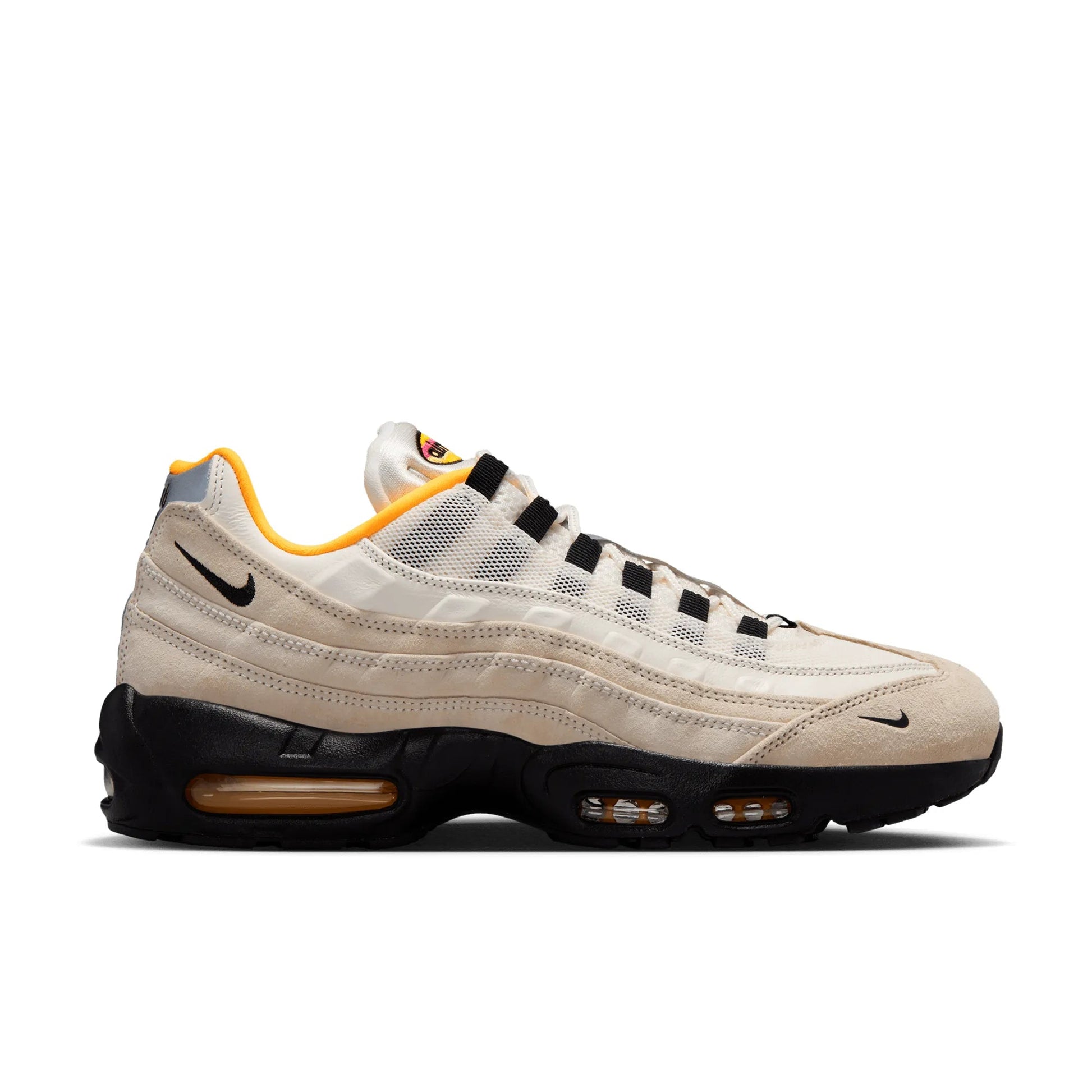 Nike SB Air Max 95, sail/black-laser orange - Tiki Room Skateboards - 1