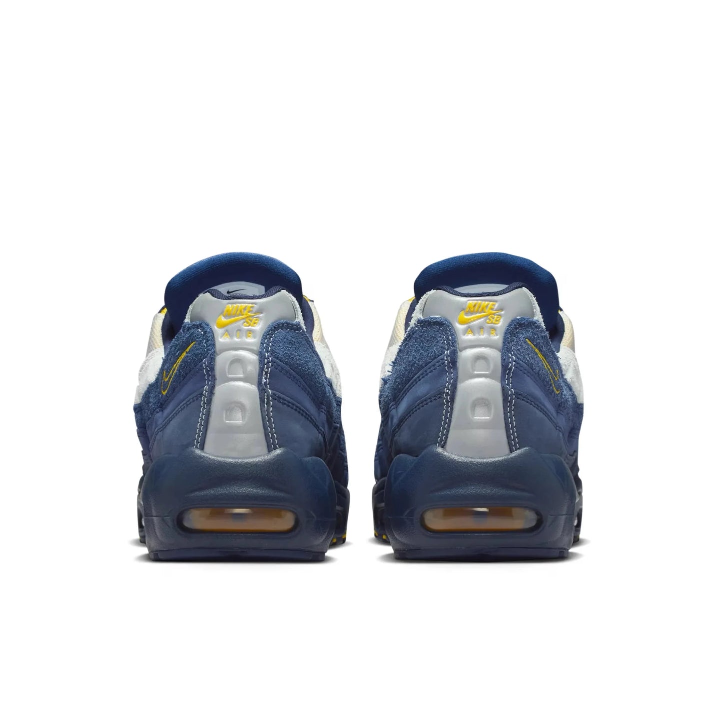 Nike SB Air Max 95 X Eric Koston, obsidian/speed yellow - midnight navy - navy - Tiki Room Skateboards - 3