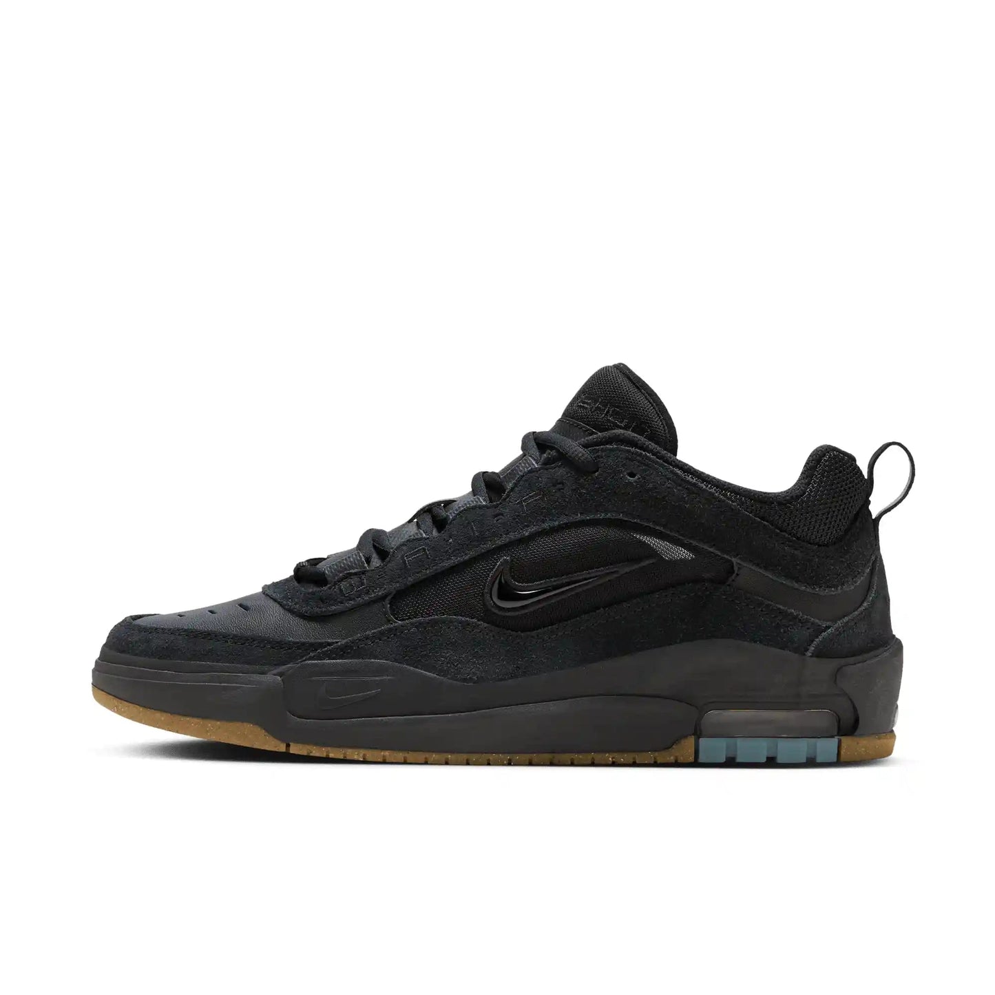 Nike SB Air Max Ishod, black/black - anthracite - black - Tiki Room Skateboards - 8