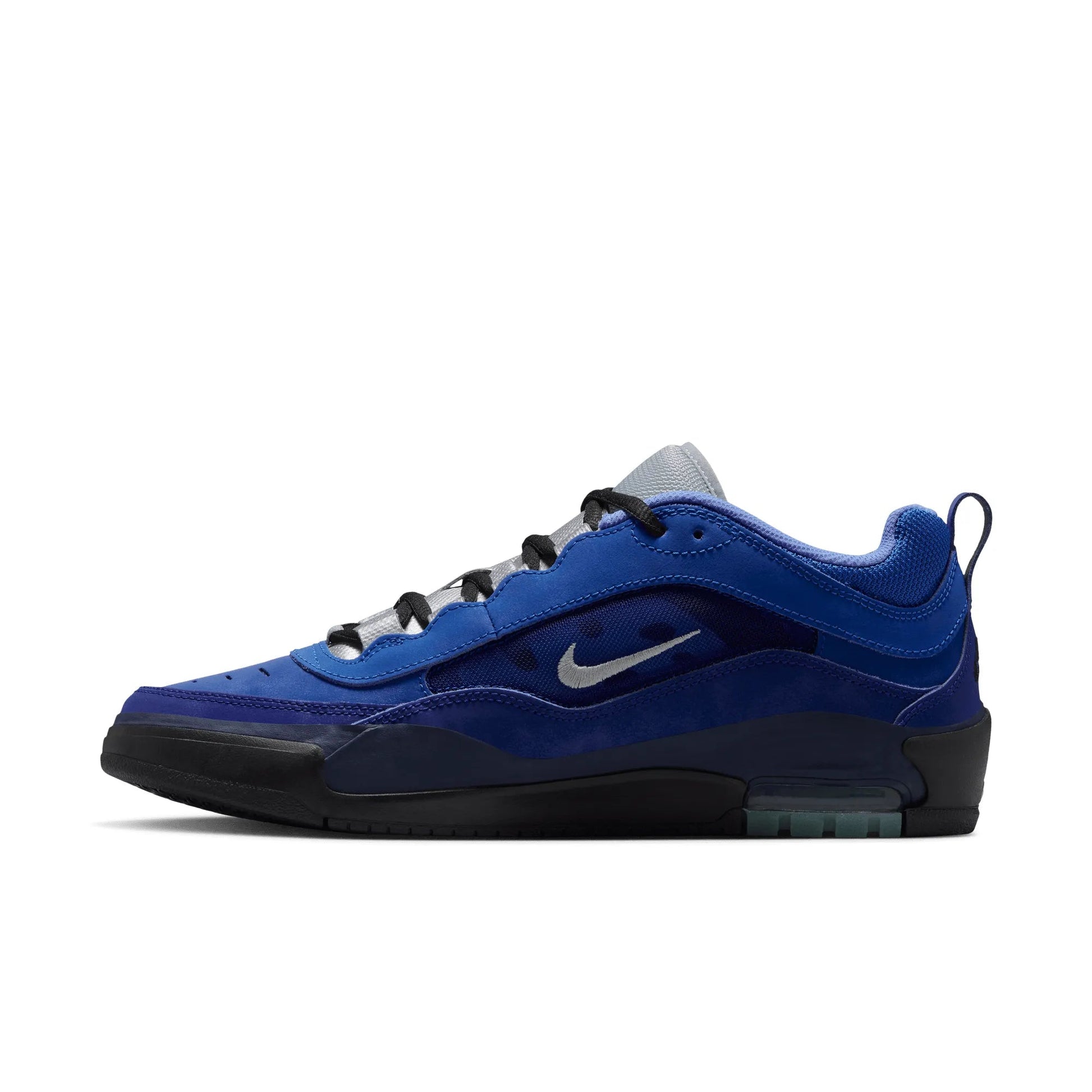Nike SB Air Max Ishod, blue void/metallic silver-radiant blue - Tiki Room Skateboards - 9