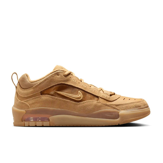 Nike SB Air Max Ishod, flax/wheat - flax - safety orange - Tiki Room Skateboards - 1