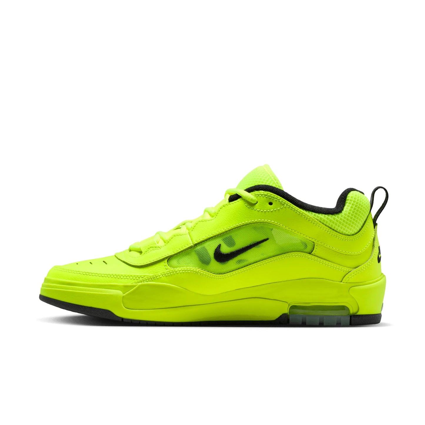 Nike SB Air Max Ishod Premium, volt/black - volt - black - Tiki Room Skateboards - 9