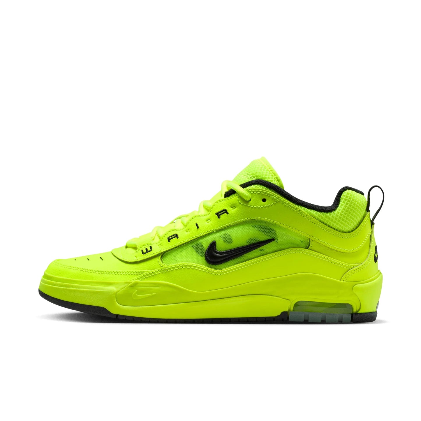 Nike SB Air Max Ishod Premium, volt/black - volt - black - Tiki Room Skateboards - 8