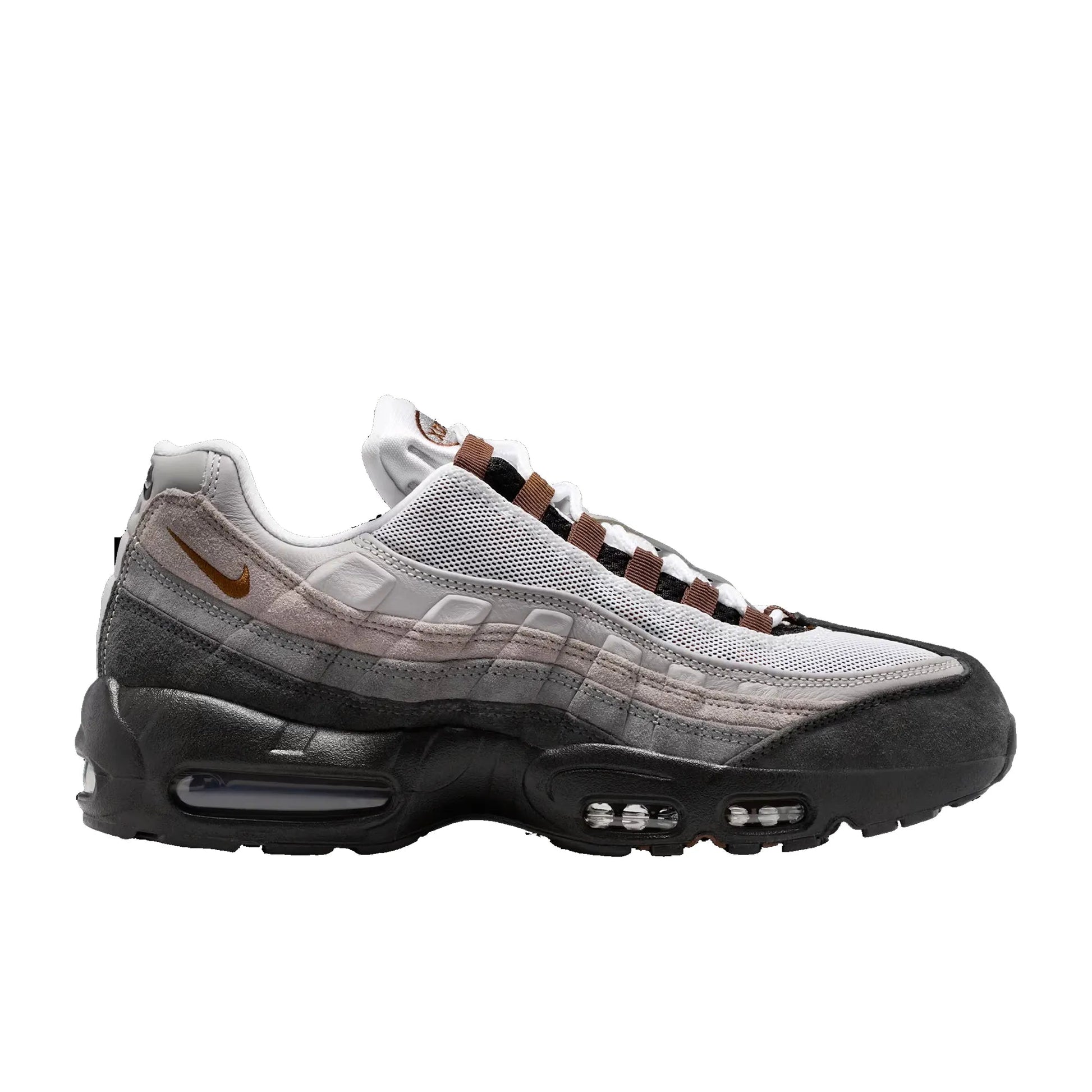 Nike SB AM 95, black/anthracite - light graphite - cacao wow - Tiki Room Skateboards - 1