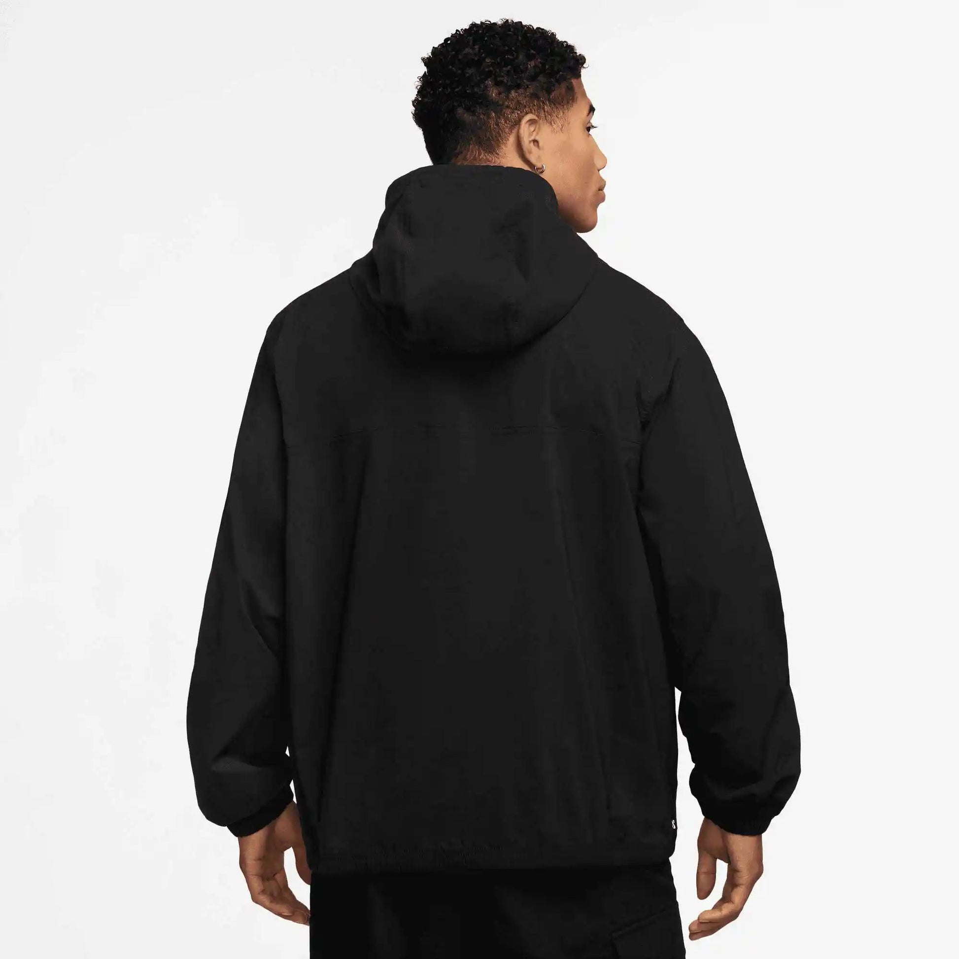 Nike SB Anorak Skate Jacket, black/white - Tiki Room Skateboards - 5