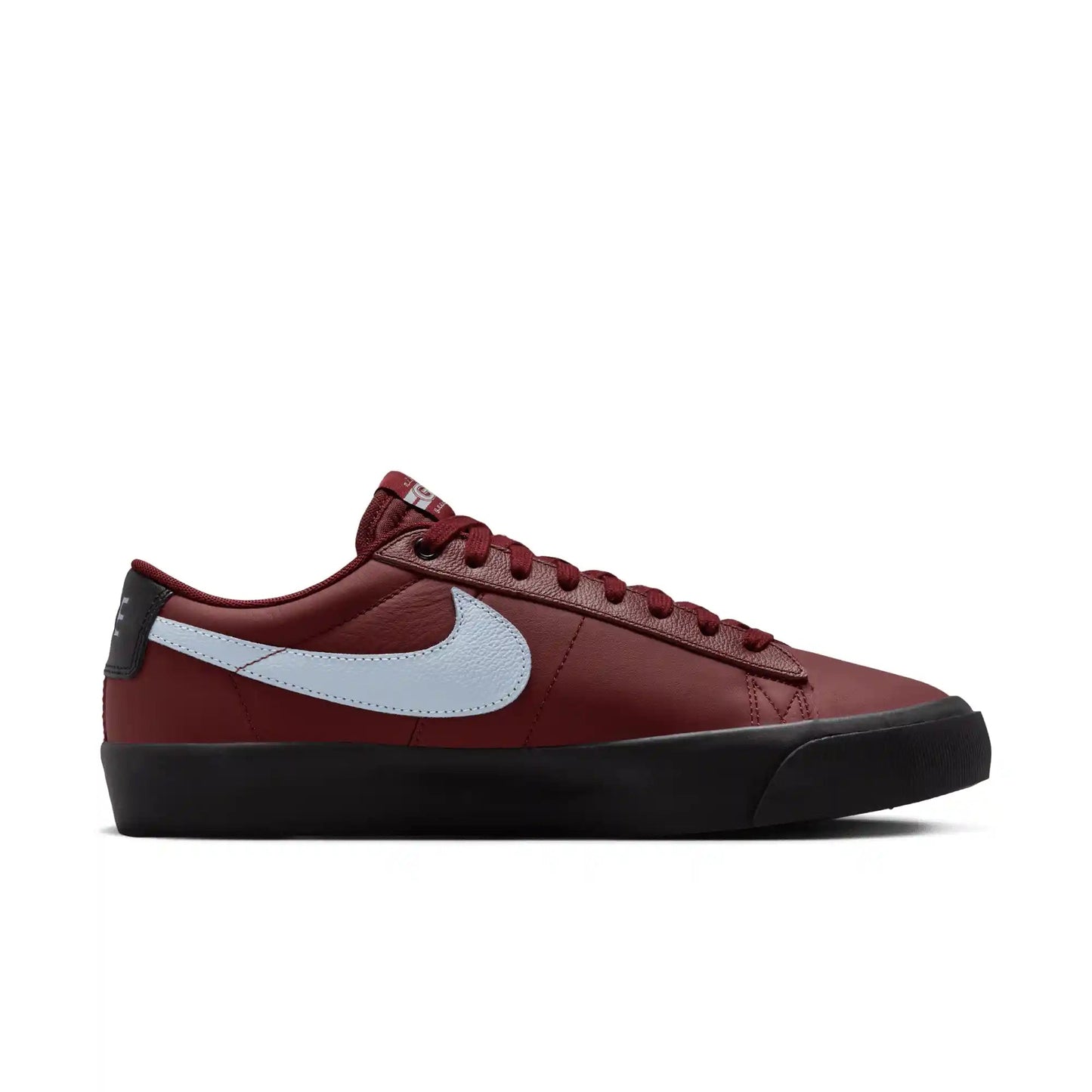 Nike SB Blazer Low Pro GT, dark team red/lt armory blue - Tiki Room Skateboards - 11