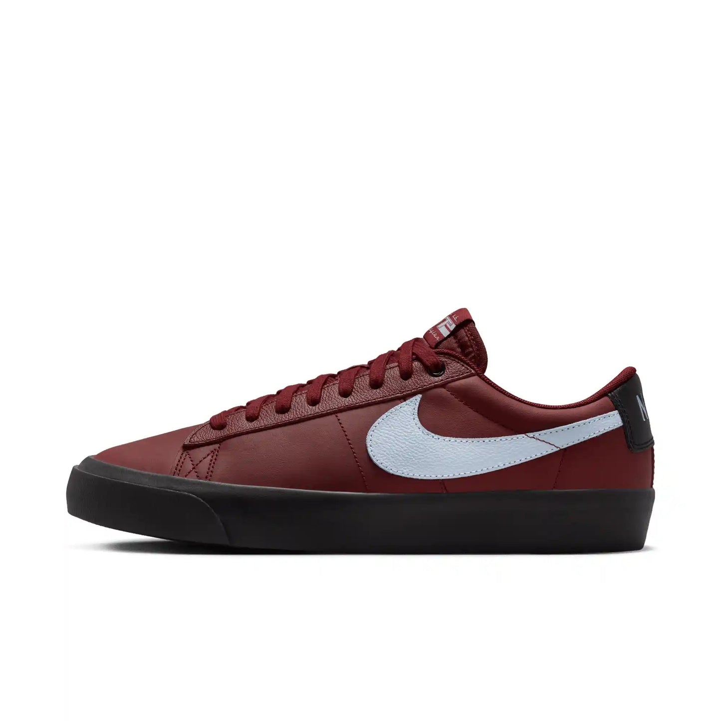 Nike SB Blazer Low Pro GT, dark team red/lt armory blue - Tiki Room Skateboards - 9