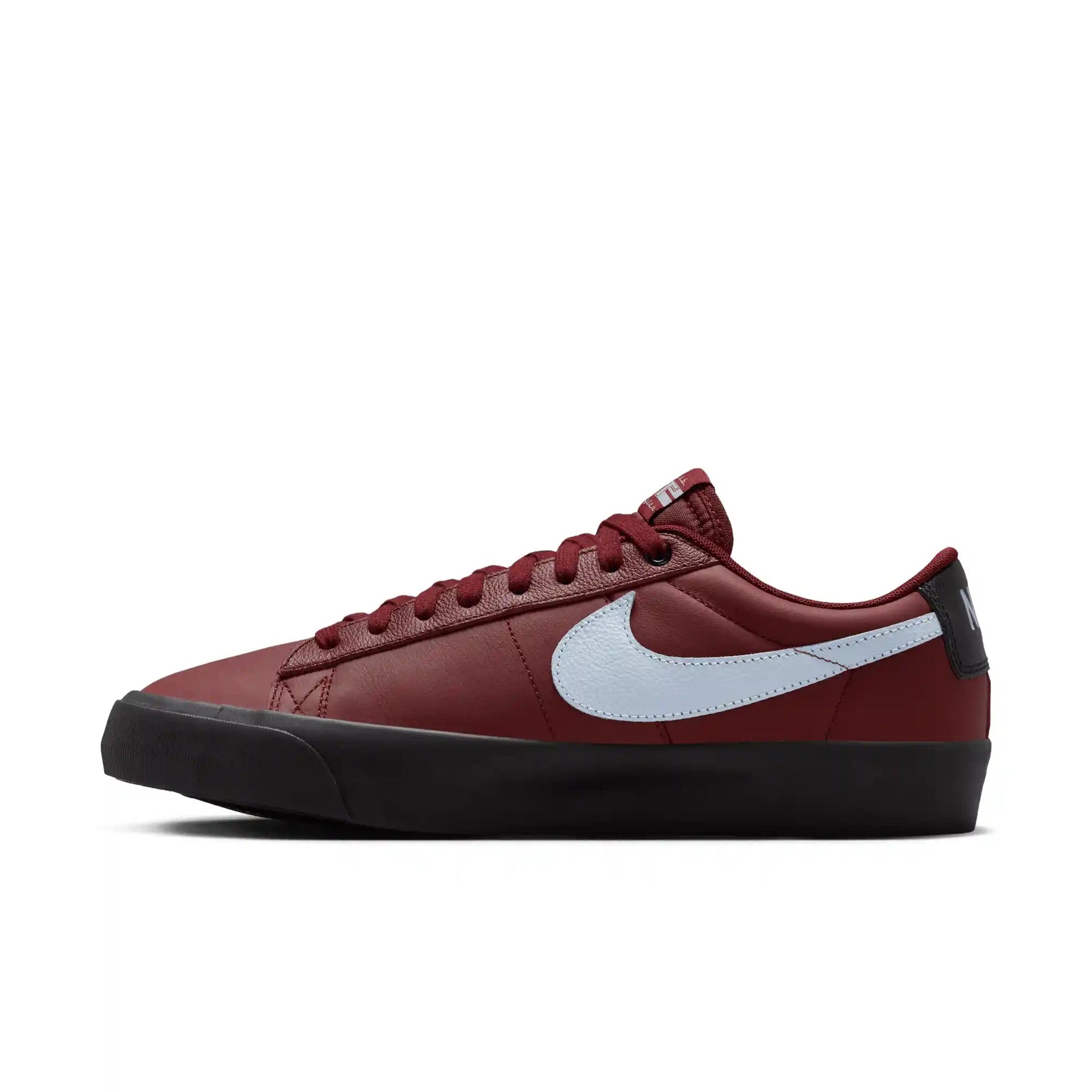 Nike SB Blazer Low Pro GT, dark team red/lt armory blue - Tiki Room Skateboards - 10