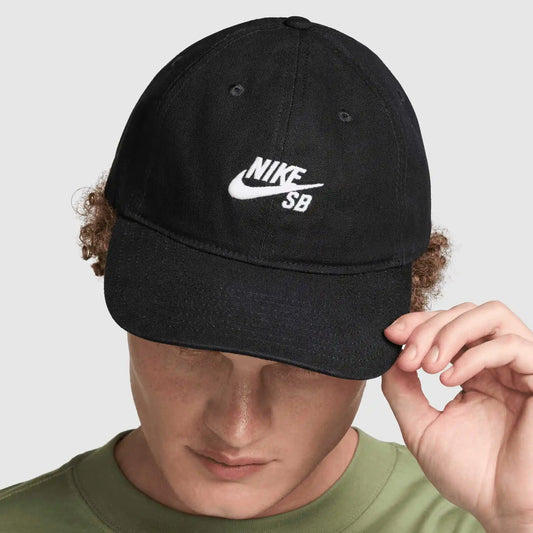 Nike SB Club Cap, black/white