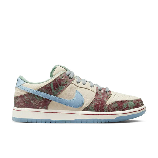 Nike SB Dunk Low Crenshaw Skate Club, sail/light blue - cedar - Tiki Room Skateboards - 1