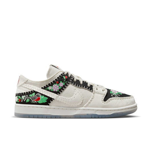 Nike SB Dunk Low Decon N7, lt green spark/sail - summit white - Tiki Room Skateboards - 1