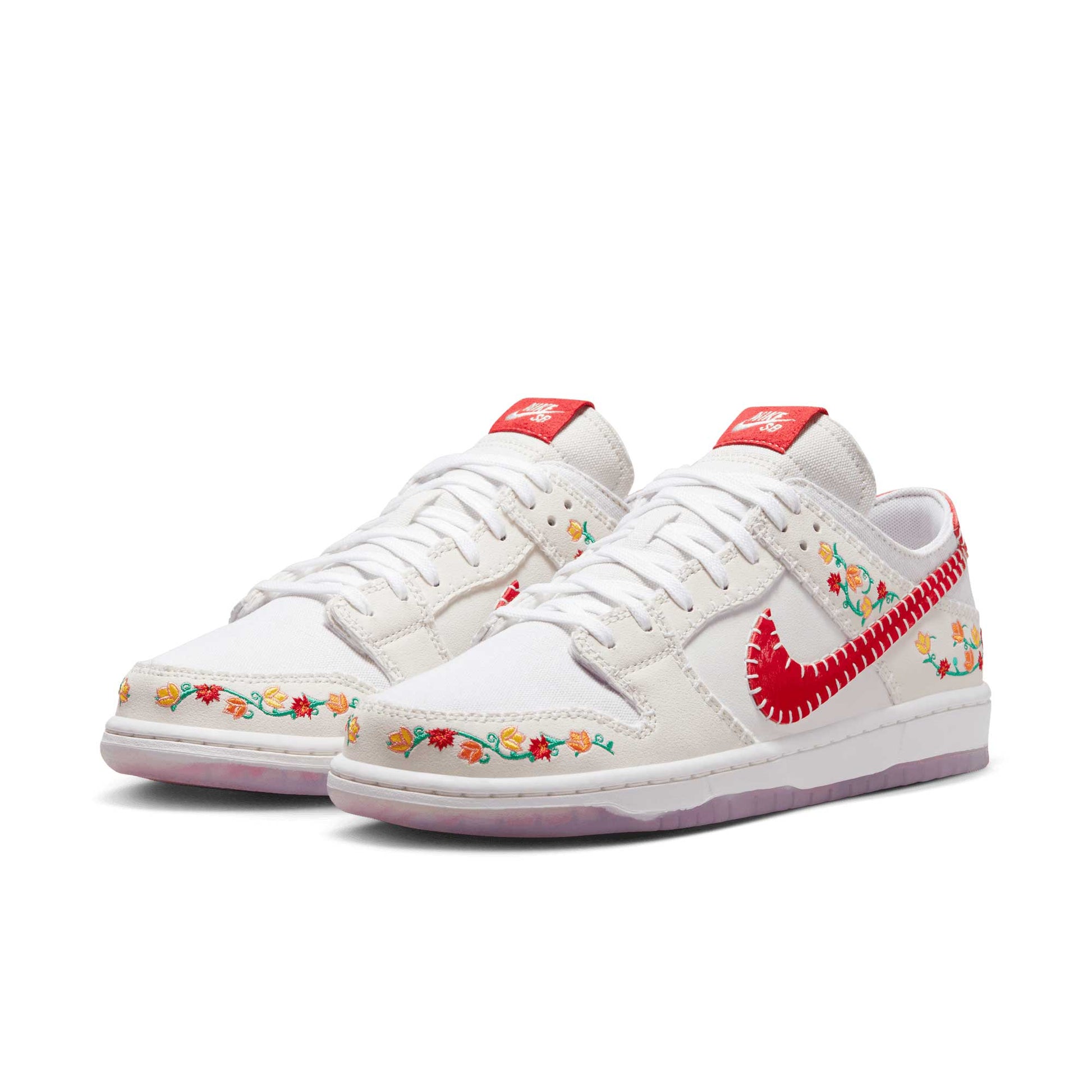 Nike SB Dunk Low Decon N7, opti yellow/university red - Tiki Room Skateboards - 2