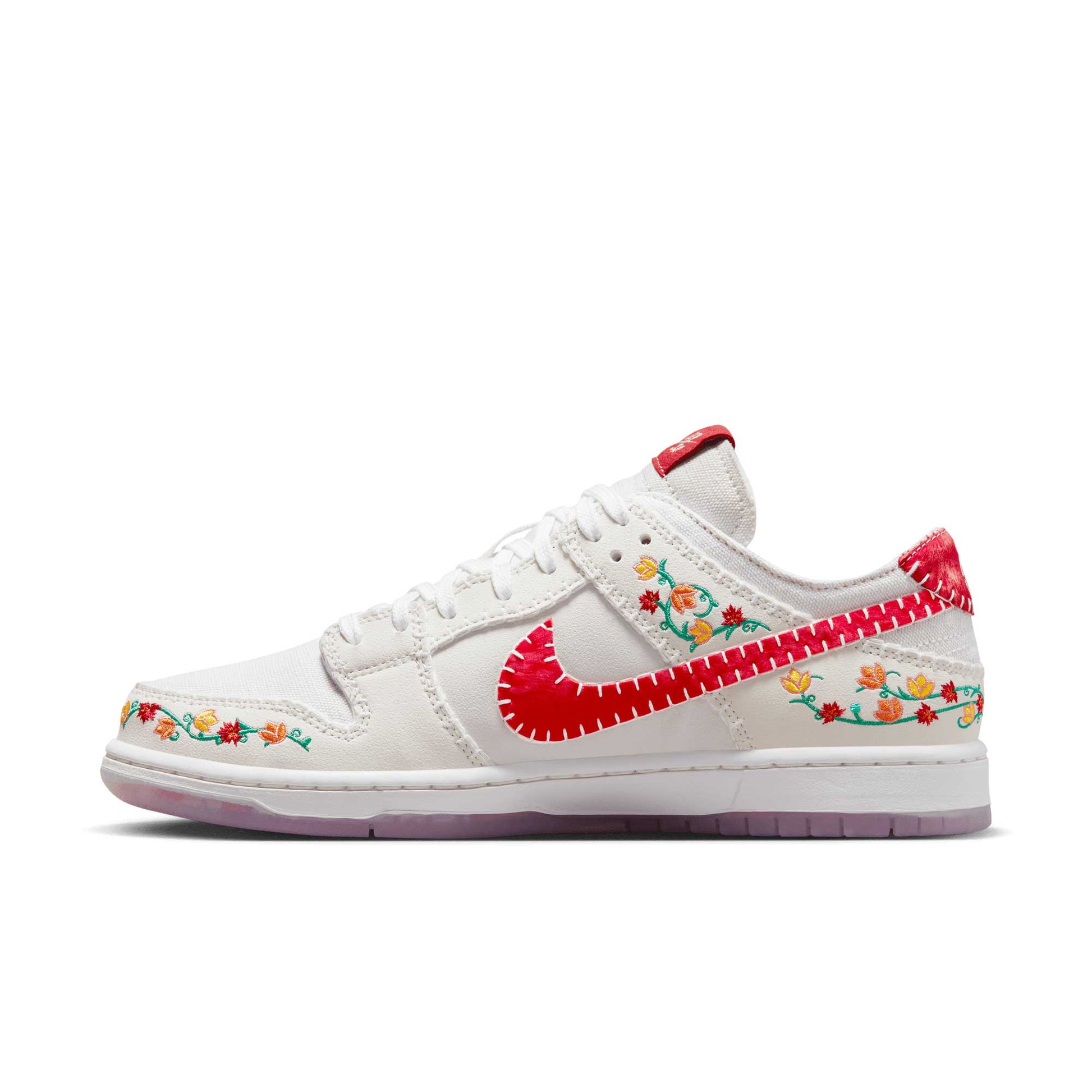 Nike SB Dunk Low Decon N7, opti yellow/university red - Tiki Room Skateboards - 8