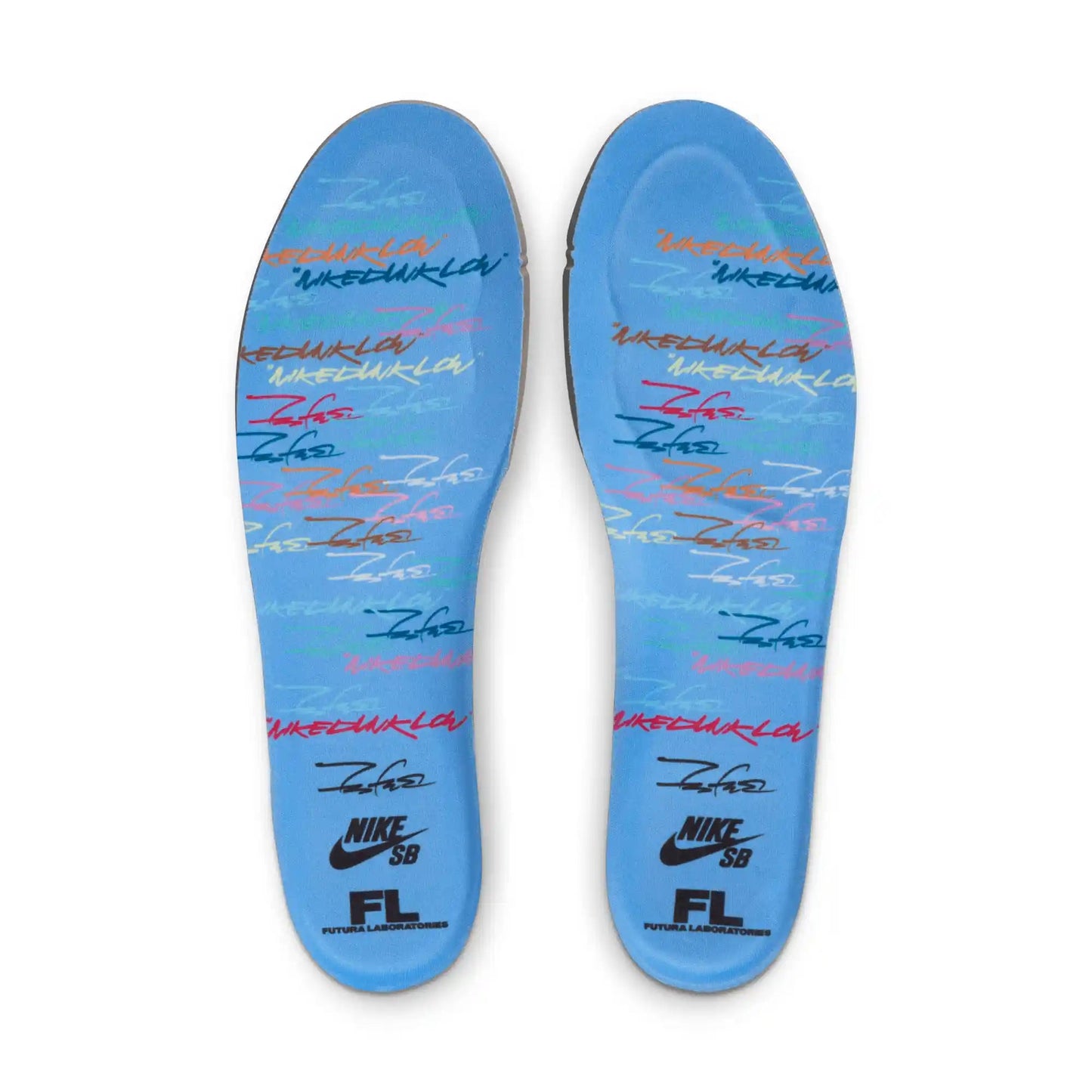 Nike SB Dunk Low OG Futura, bleached aqua/geode teal - white - Tiki Room Skateboards - 6