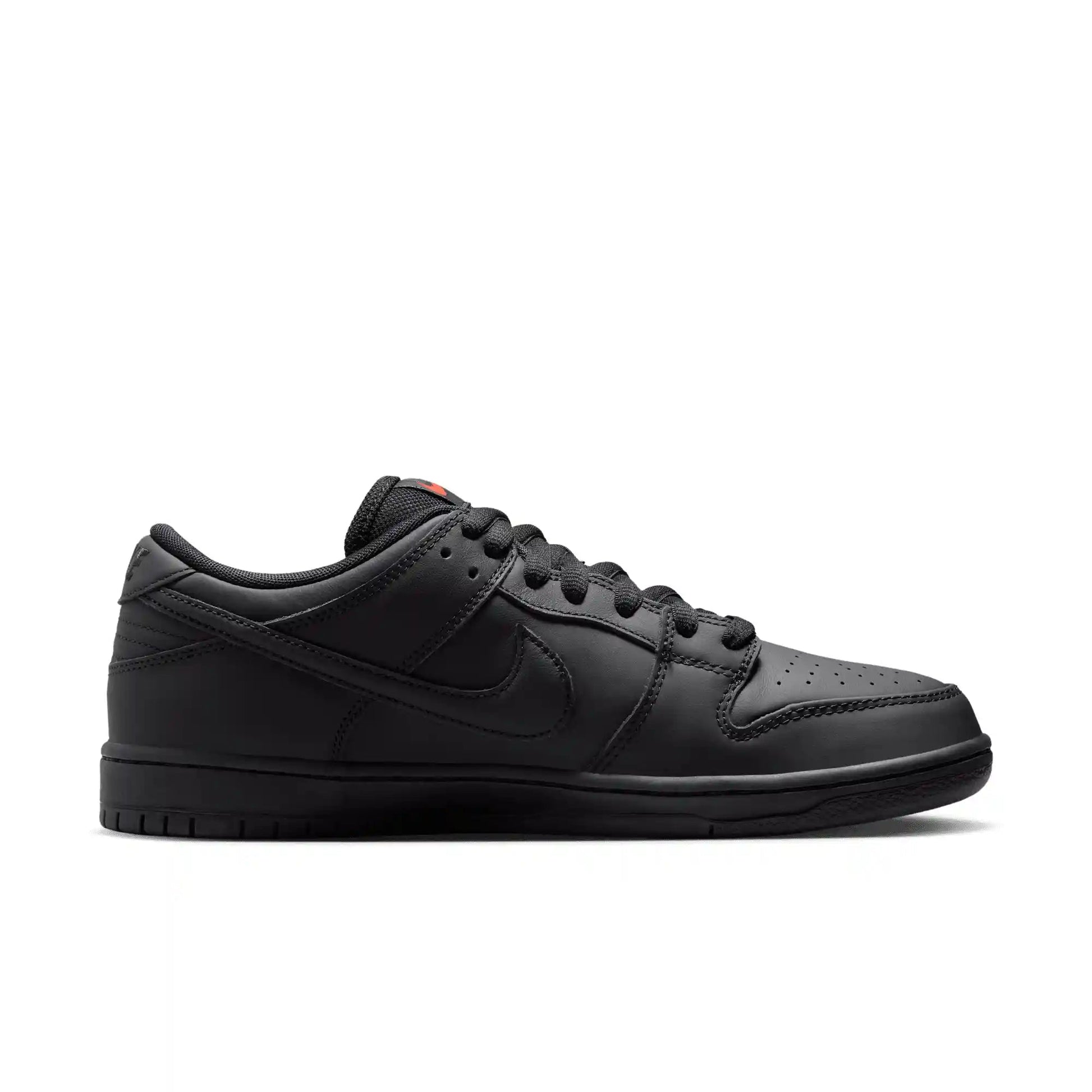 Nike SB Dunk Low Pro, black/black - black - black - Tiki Room Skateboards - 8