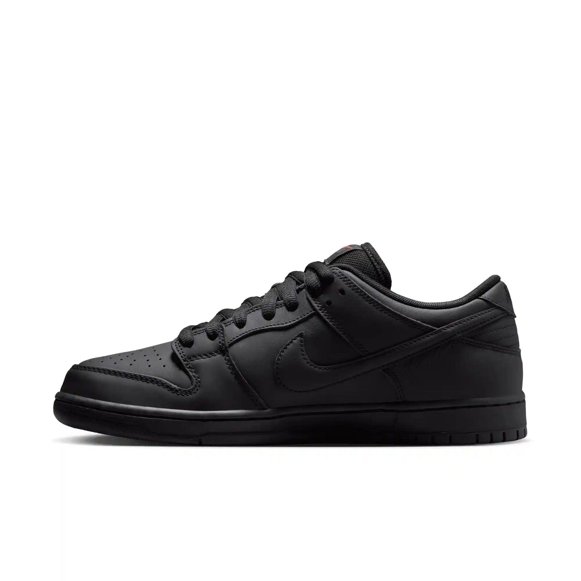 Nike SB Dunk Low Pro, black/black - black - black - Tiki Room Skateboards - 11