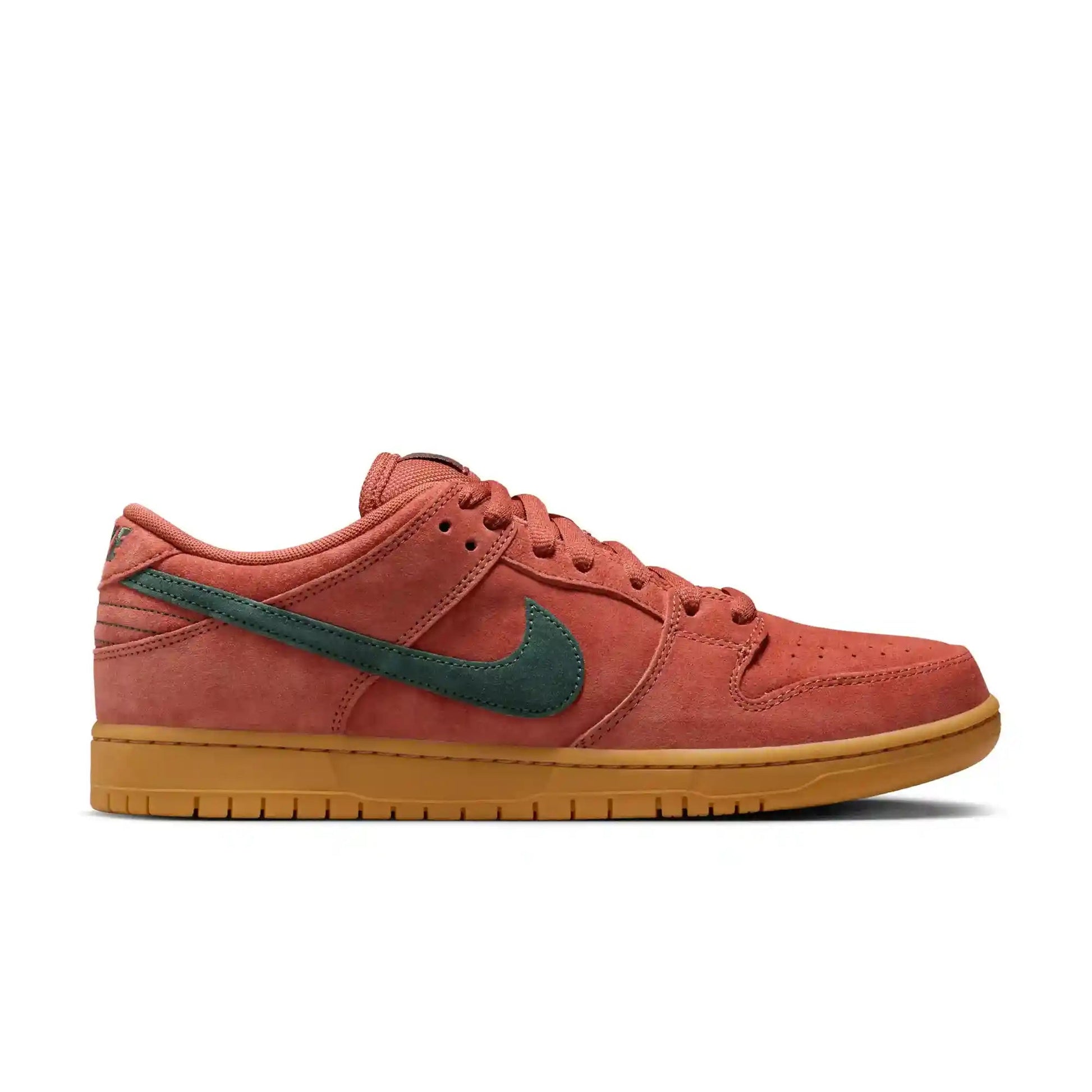 Nike SB Dunk Low Pro, burnt sunrise/vintage green - Tiki Room Skateboards - 1