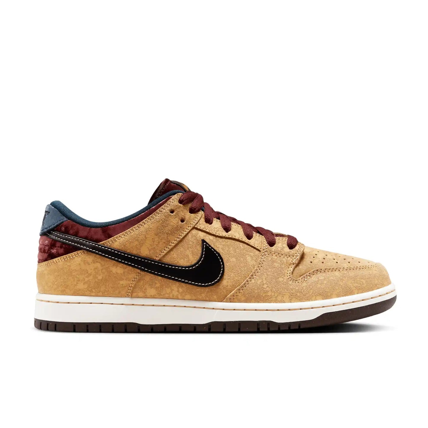 Nike SB Dunk Low Pro, celestial gold/black-dark team red