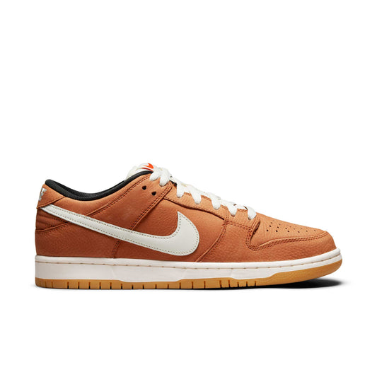 Nike SB Dunk Low Pro, dark russet/sail-dark russet-black - Tiki Room Skateboards - 1