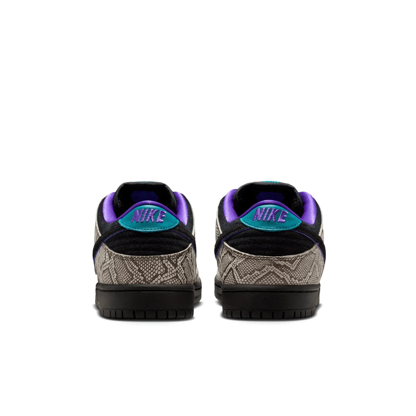 Nike SB Dunk Low Pro Dashawn Jordan, string/black - bright spruce - fierce purple - Tiki Room Skateboards - 8