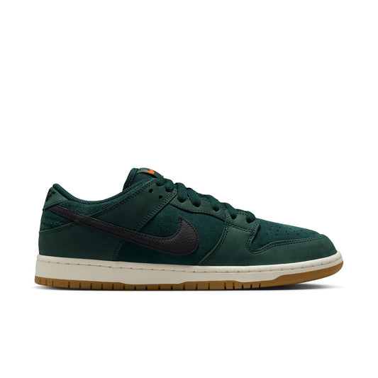 Nike SB Dunk Low Pro, deep fir/black - fir - sail - Tiki Room Skateboards - 1