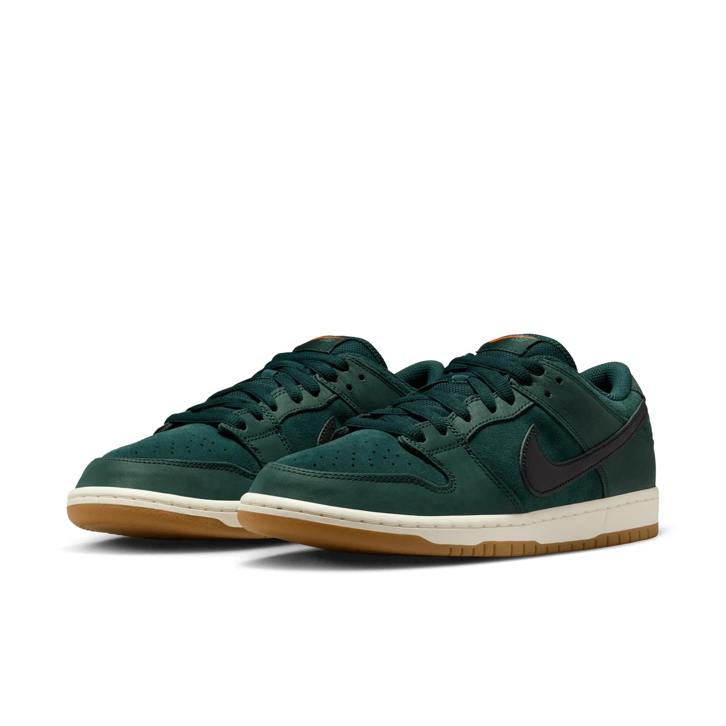 Nike SB Dunk Low Pro, deep fir/black - fir - sail - Tiki Room Skateboards - 2