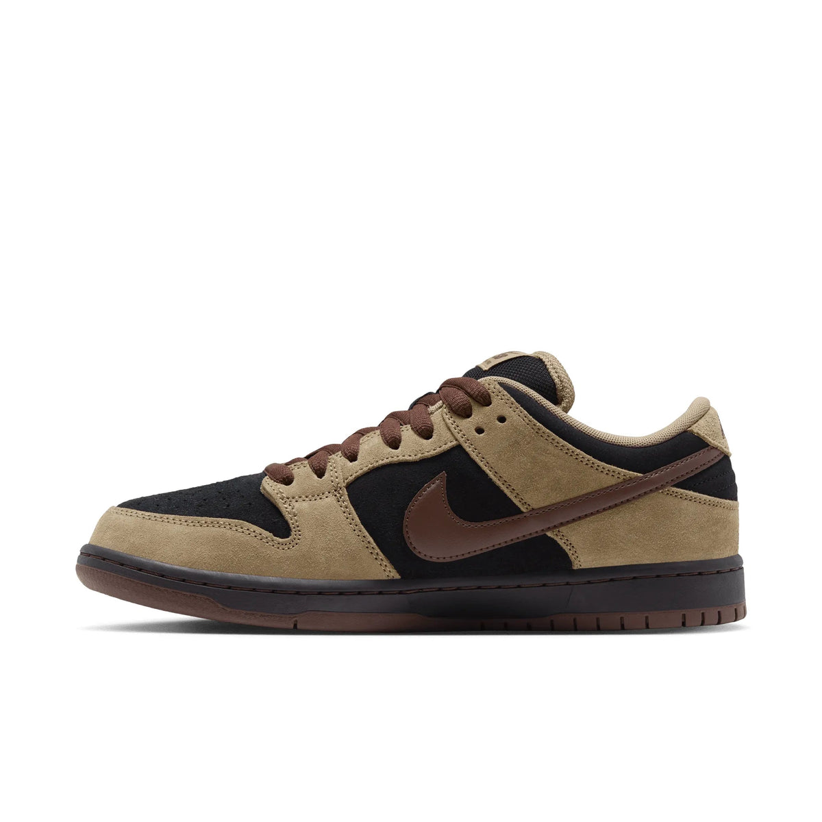 Nike SB Dunk Low Pro, filbert/lt chocolate-black-burgundy ash - Tiki Room Skateboards - 10