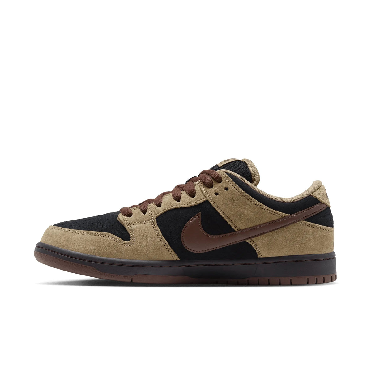 Nike SB Dunk Low Pro, filbert/lt chocolate-black-burgundy ash - Tiki Room Skateboards - 9