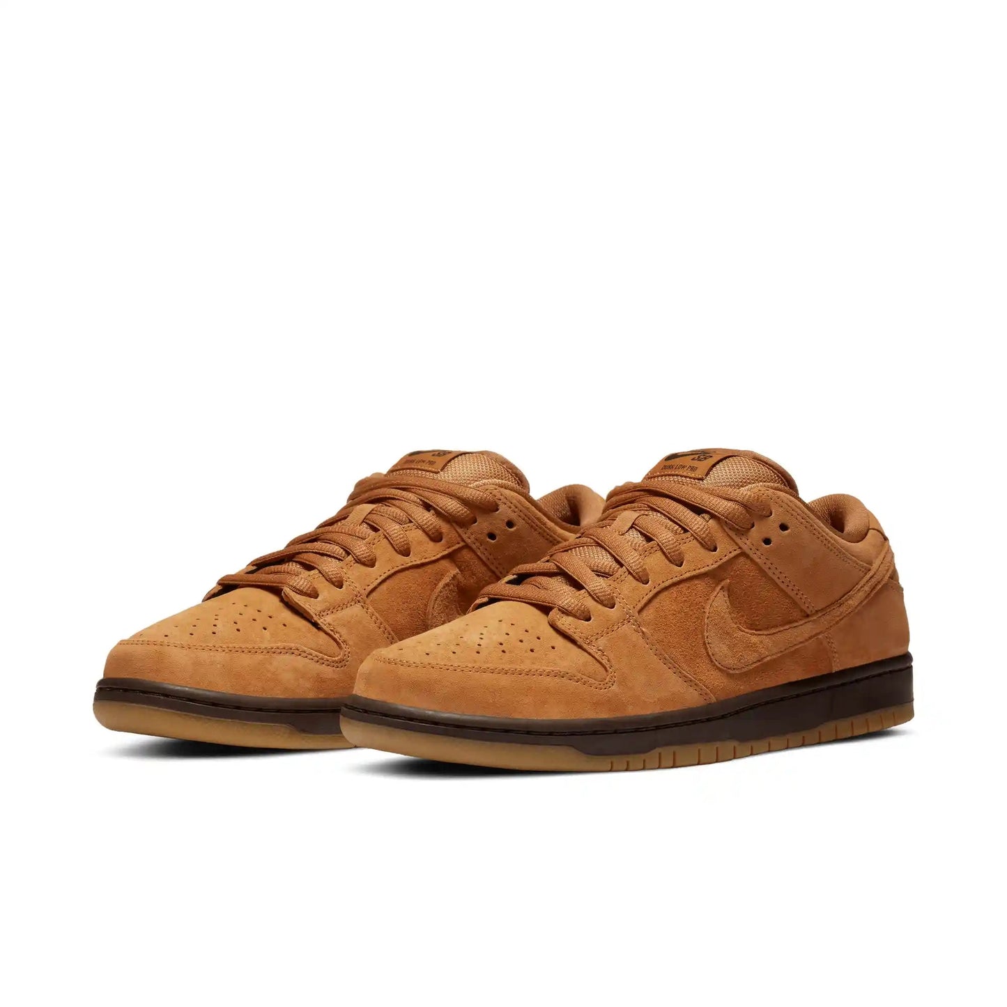 Nike SB Dunk Low Pro, flax/flax - flax - baroque brown - Tiki Room Skateboards - 2
