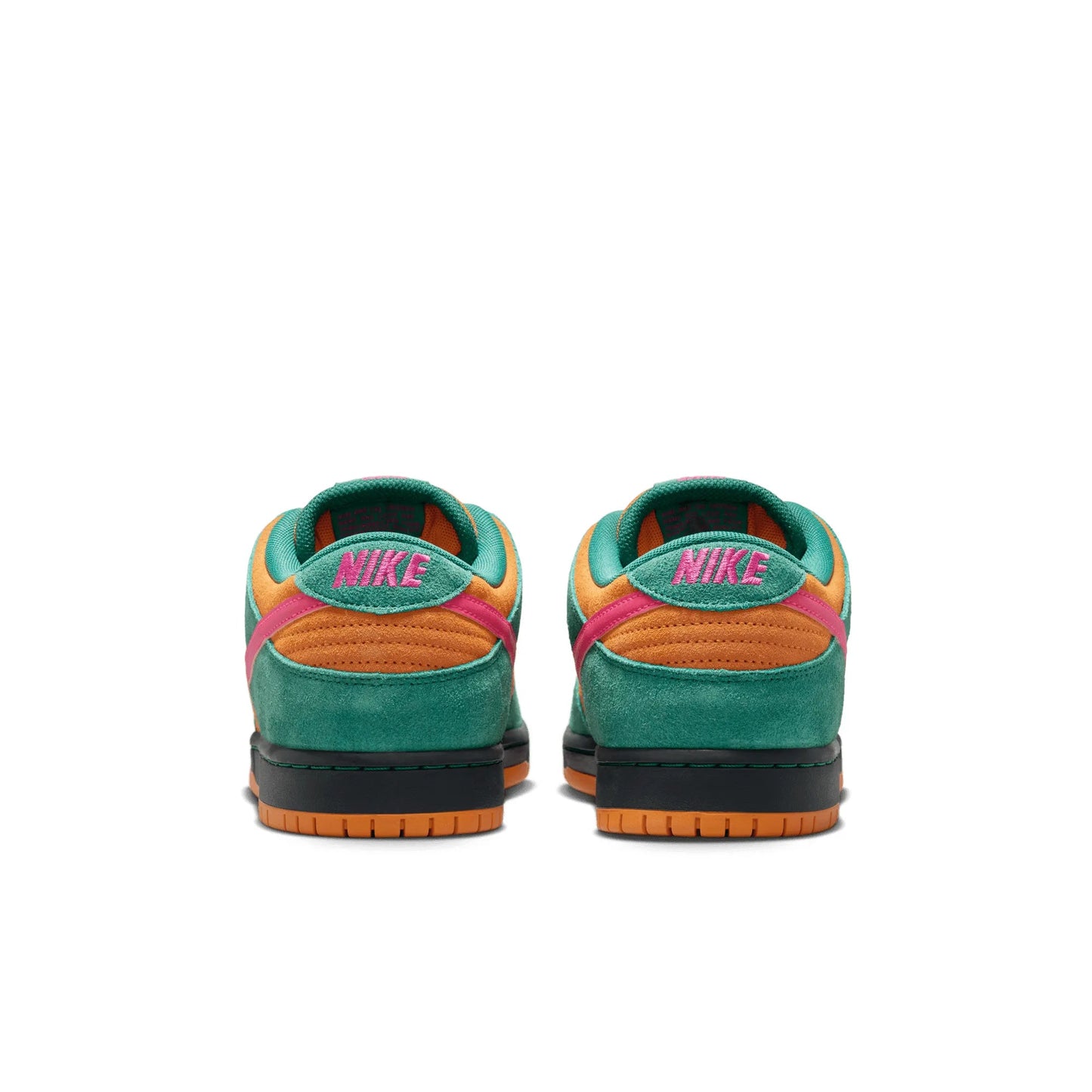 Nike SB Dunk Low Pro, green noise/watermelon-light curry - Tiki Room Skateboards - 5