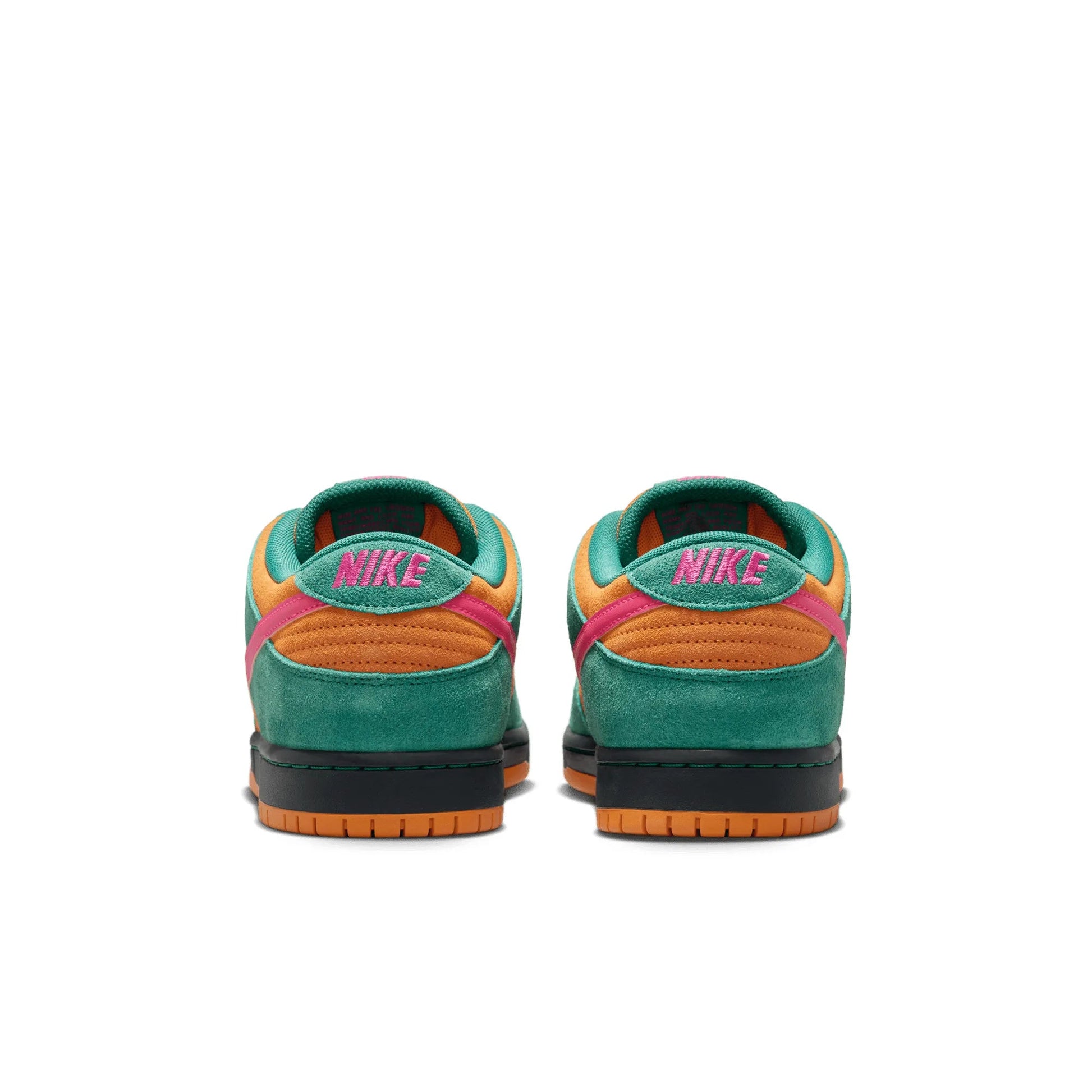 Nike SB Dunk Low Pro, green noise/watermelon-light curry - Tiki Room Skateboards - 5