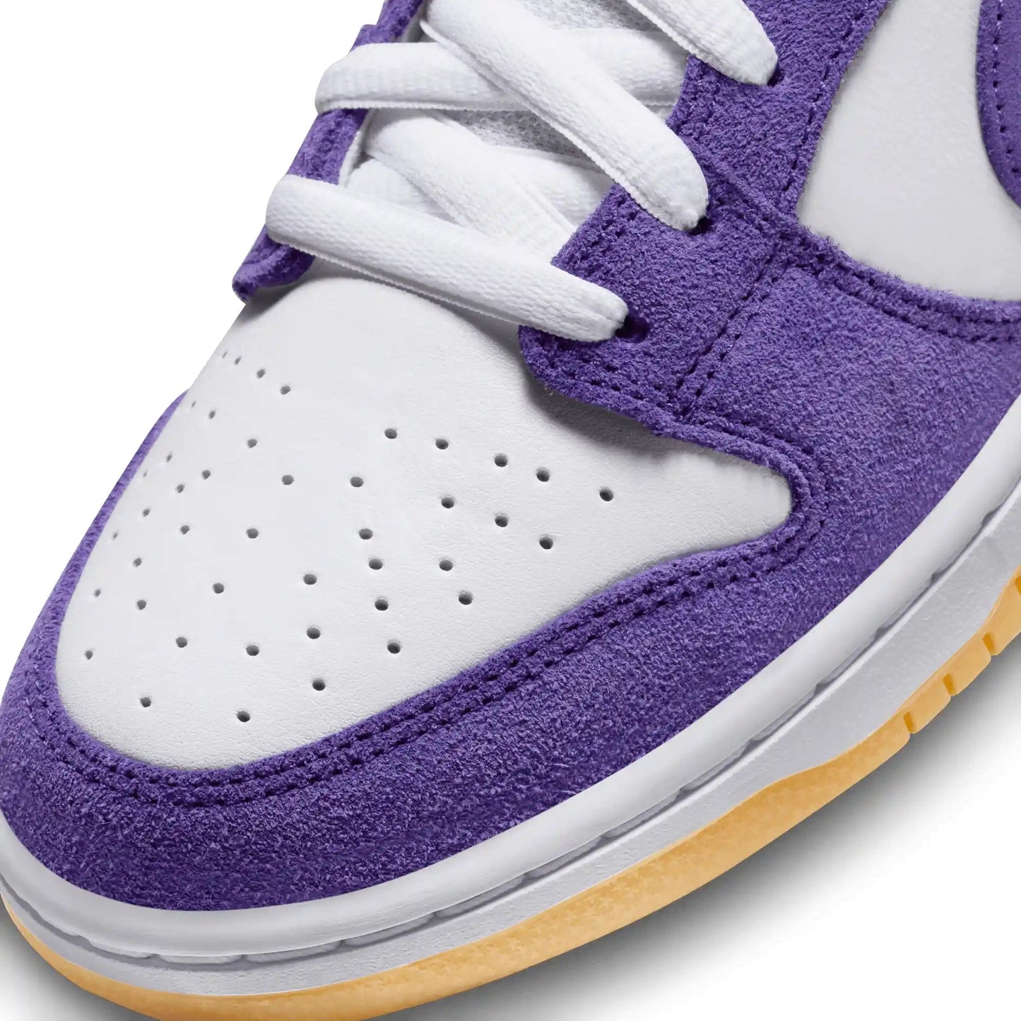Nike SB Dunk Low Pro Iso, court purple/court purple - white - Tiki Room Skateboards - 10