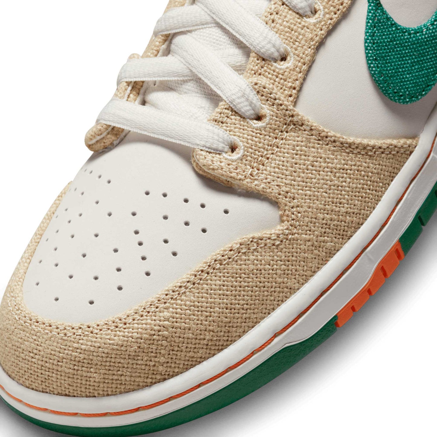 Nike SB Dunk Low Pro Jarritos®️, phantom/safety orange - malachite - Tiki Room Skateboards - 11