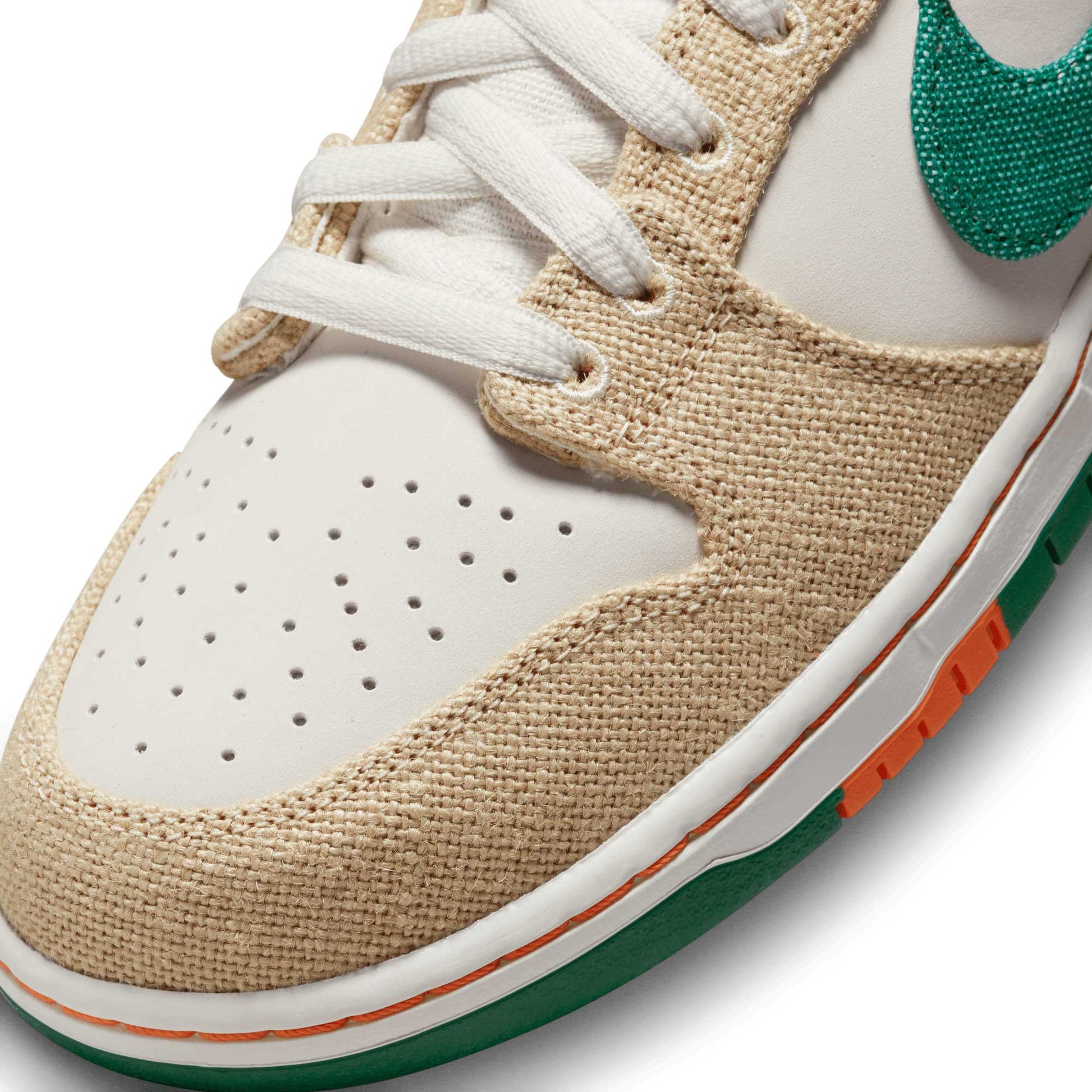 Nike SB Dunk Low Pro Jarritos®️, phantom/safety orange - malachite - Tiki Room Skateboards - 11